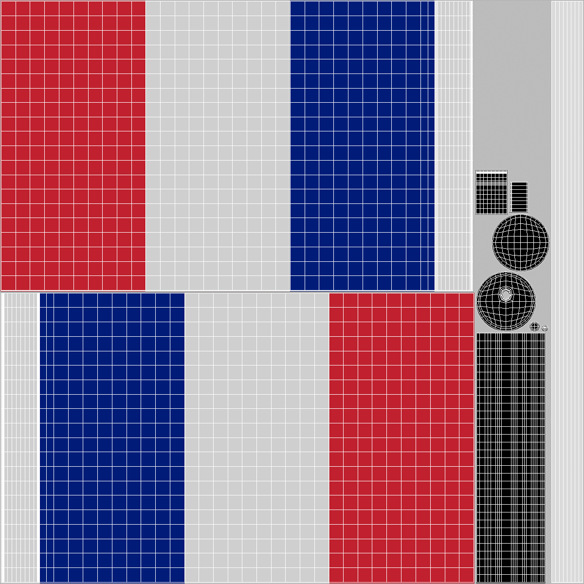 3D Wall Flag France