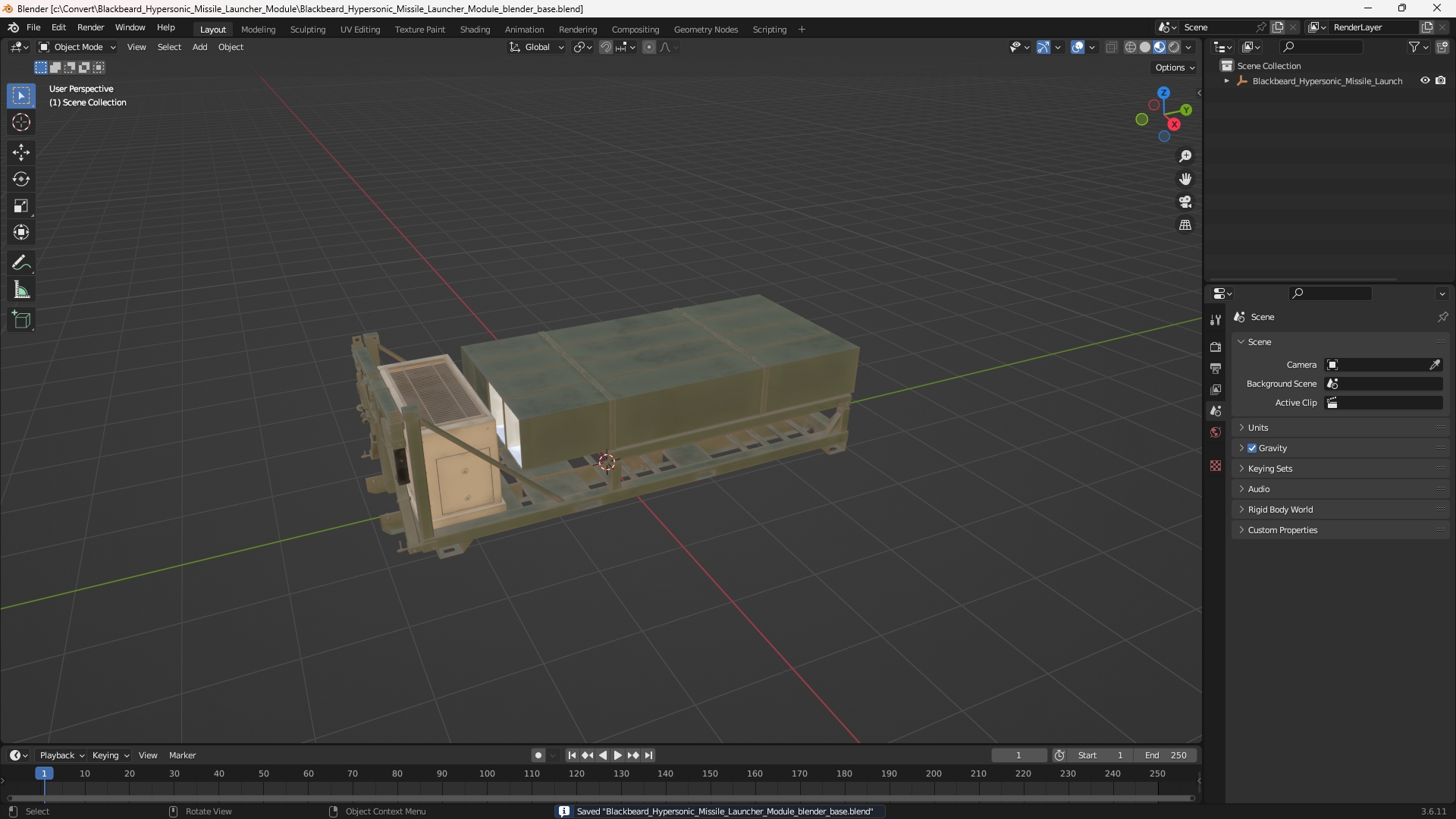 Blackbeard Hypersonic Missile Launcher Module - view 10