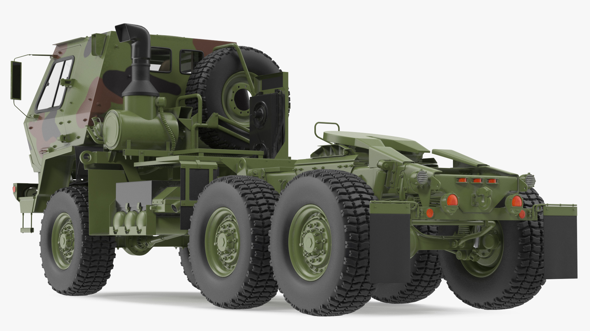 3D Oshkosh FMTV 5 Ton Tractor Camo