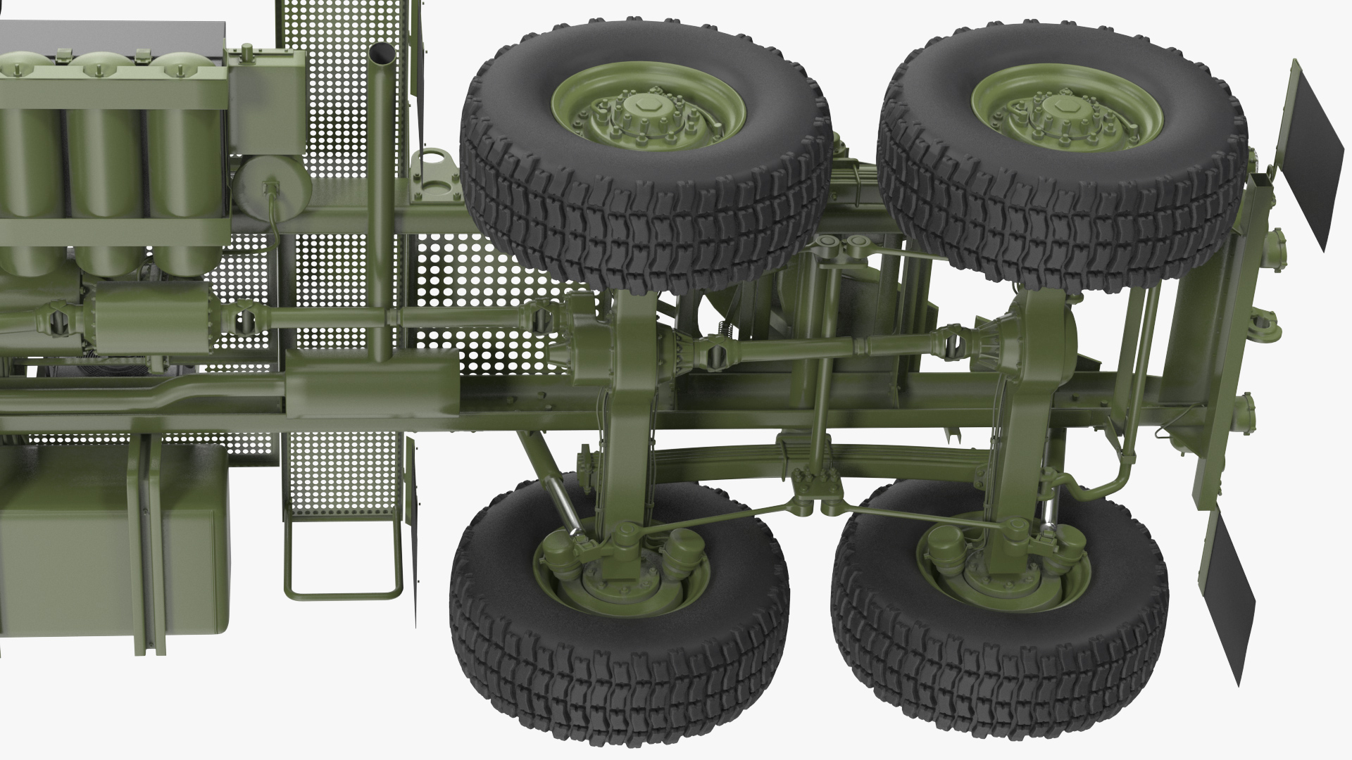 3D Oshkosh FMTV 5 Ton Tractor Camo