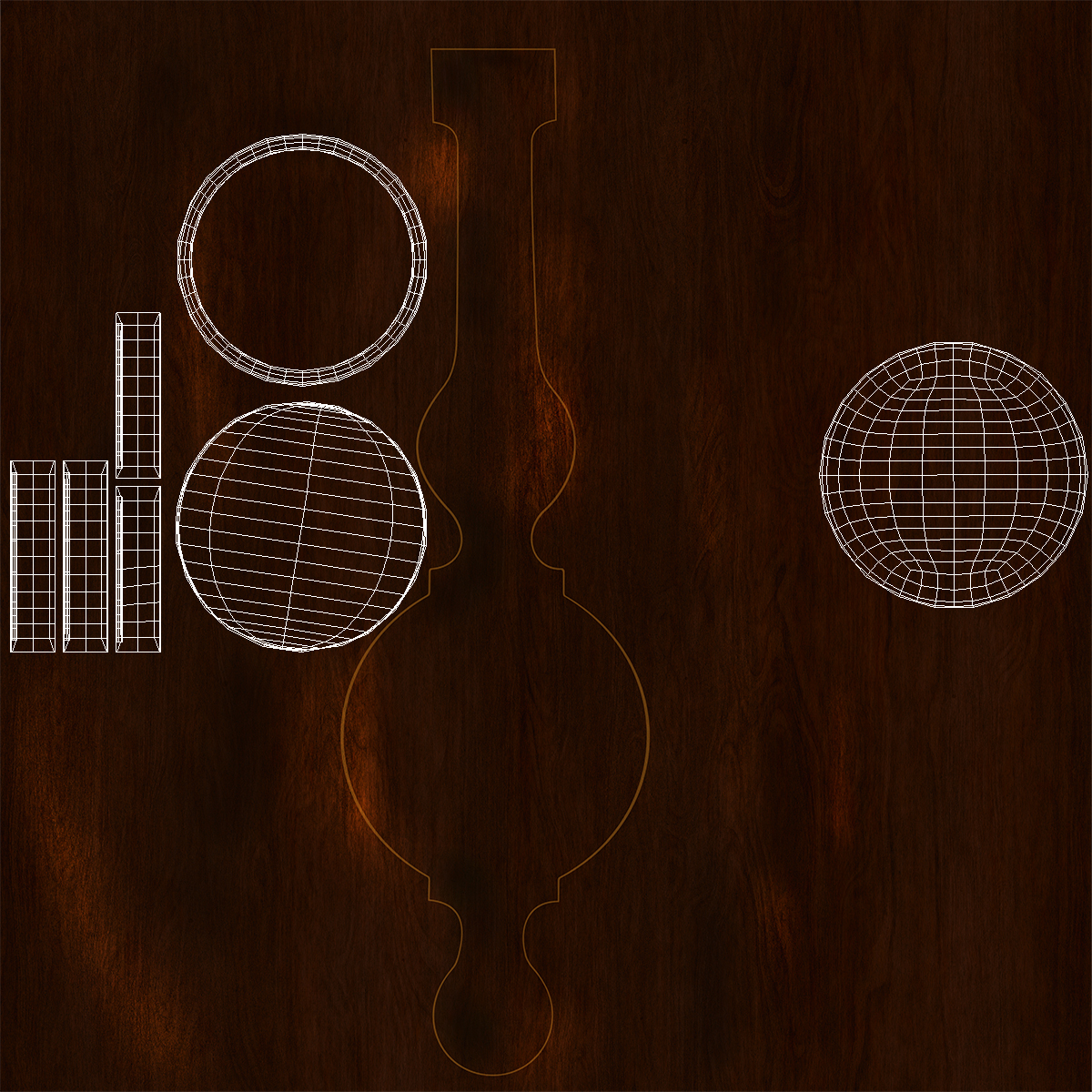 Antique Barometer 3D