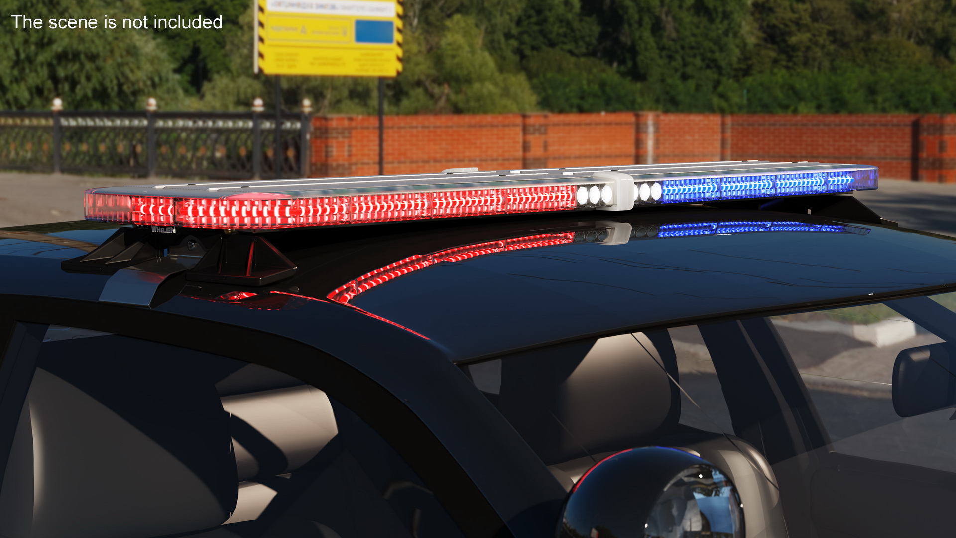 3D Led Light Bar model