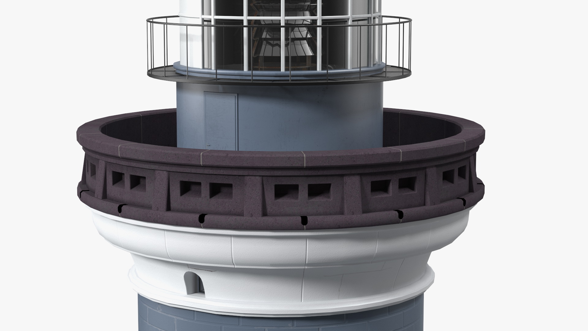 3D Vintage Lighthouse model