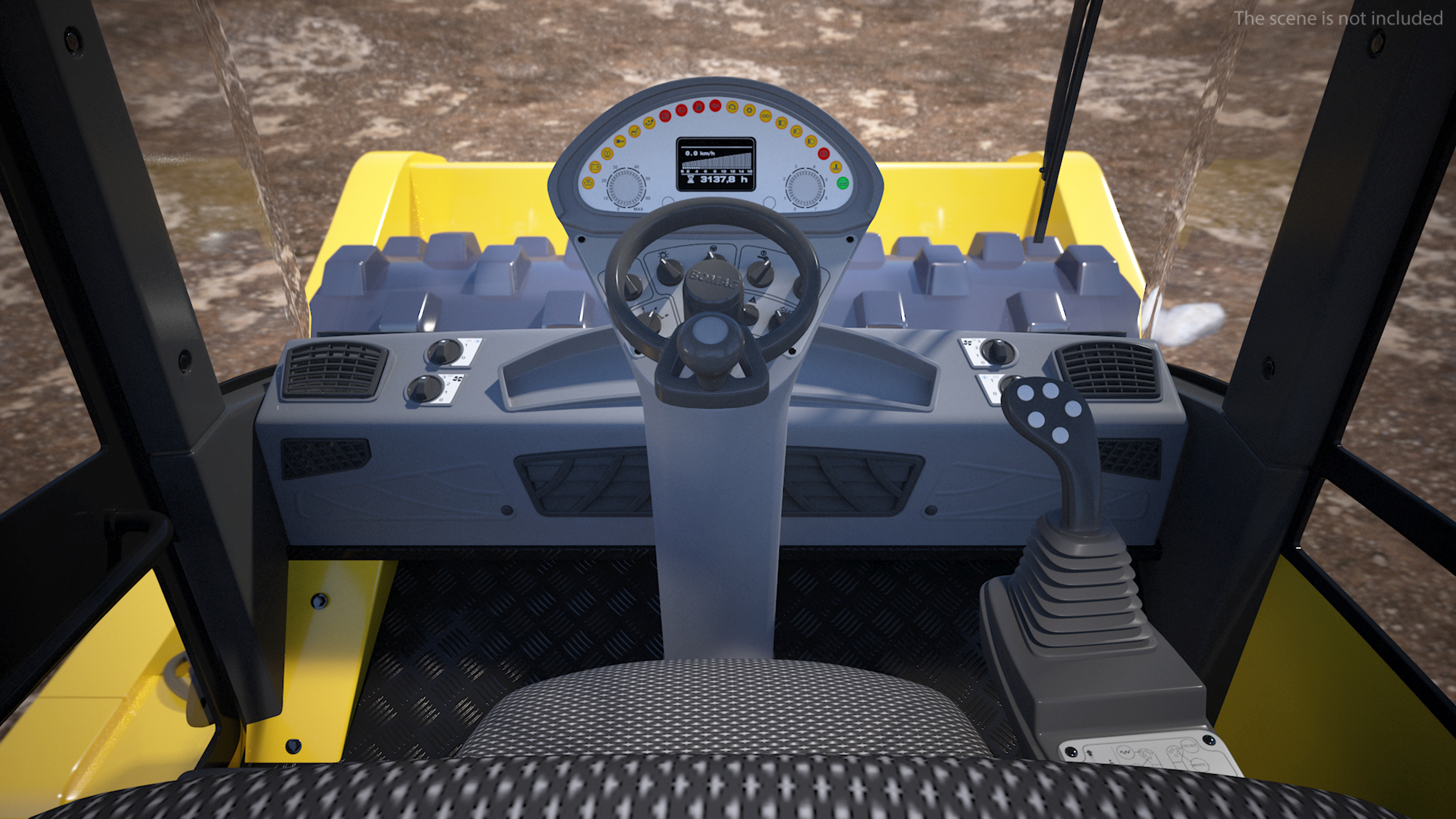 BOMAG BW226 PDH5 Single Drum Compactor New 3D