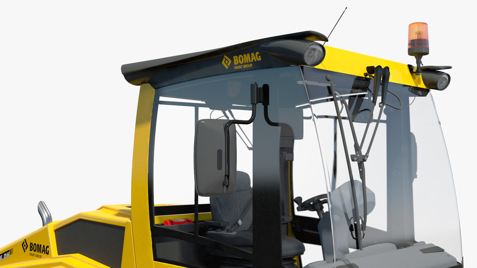 BOMAG BW226 PDH5 Single Drum Compactor New 3D