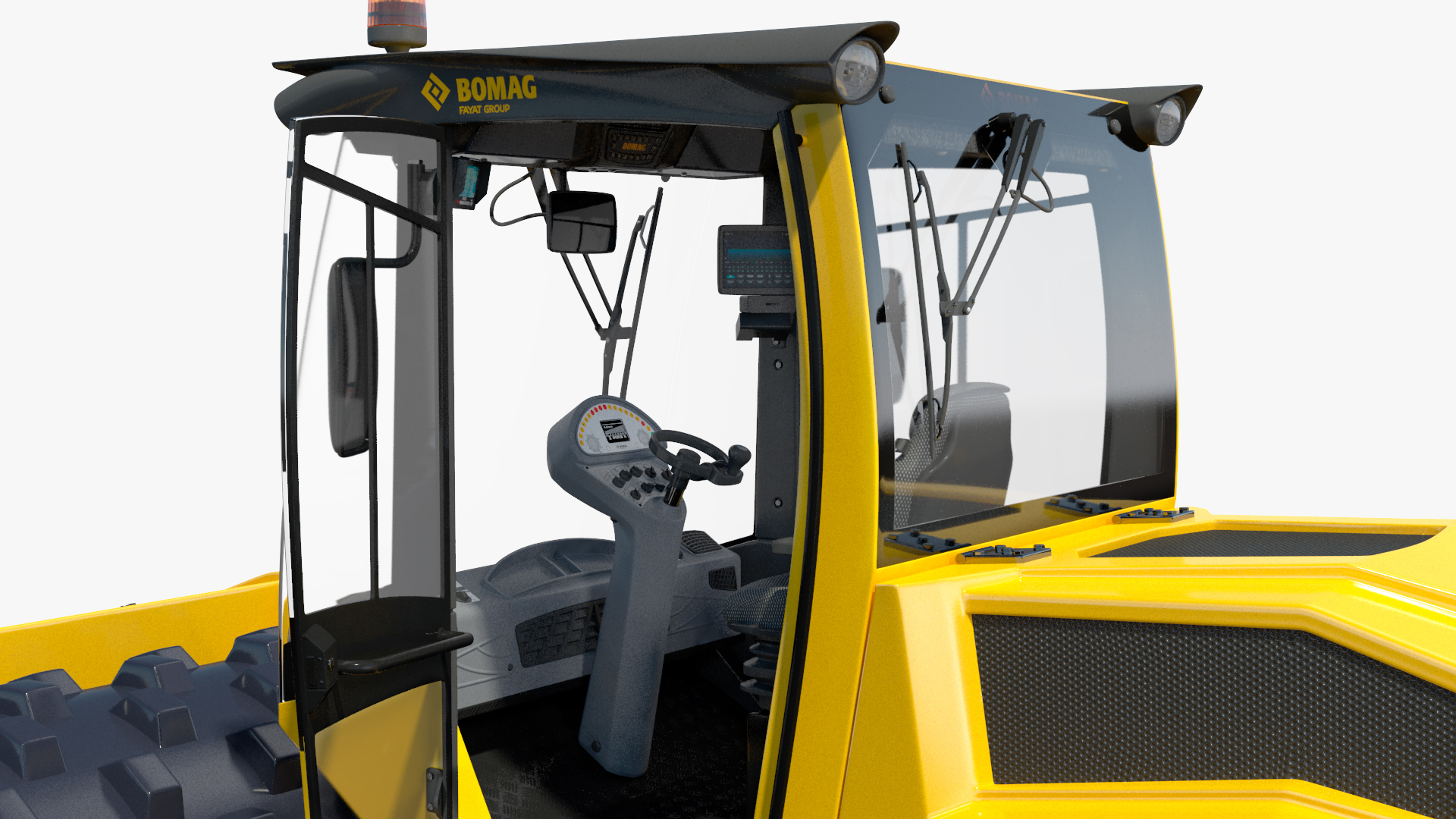 BOMAG BW226 PDH5 Single Drum Compactor New 3D