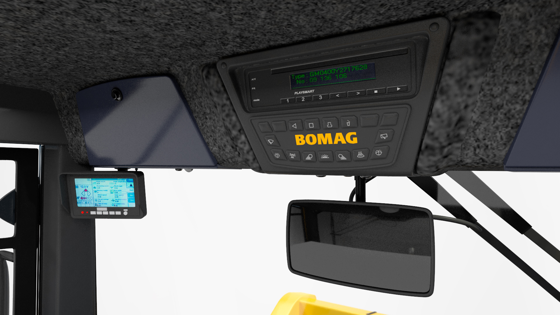 BOMAG BW226 PDH5 Single Drum Compactor New 3D