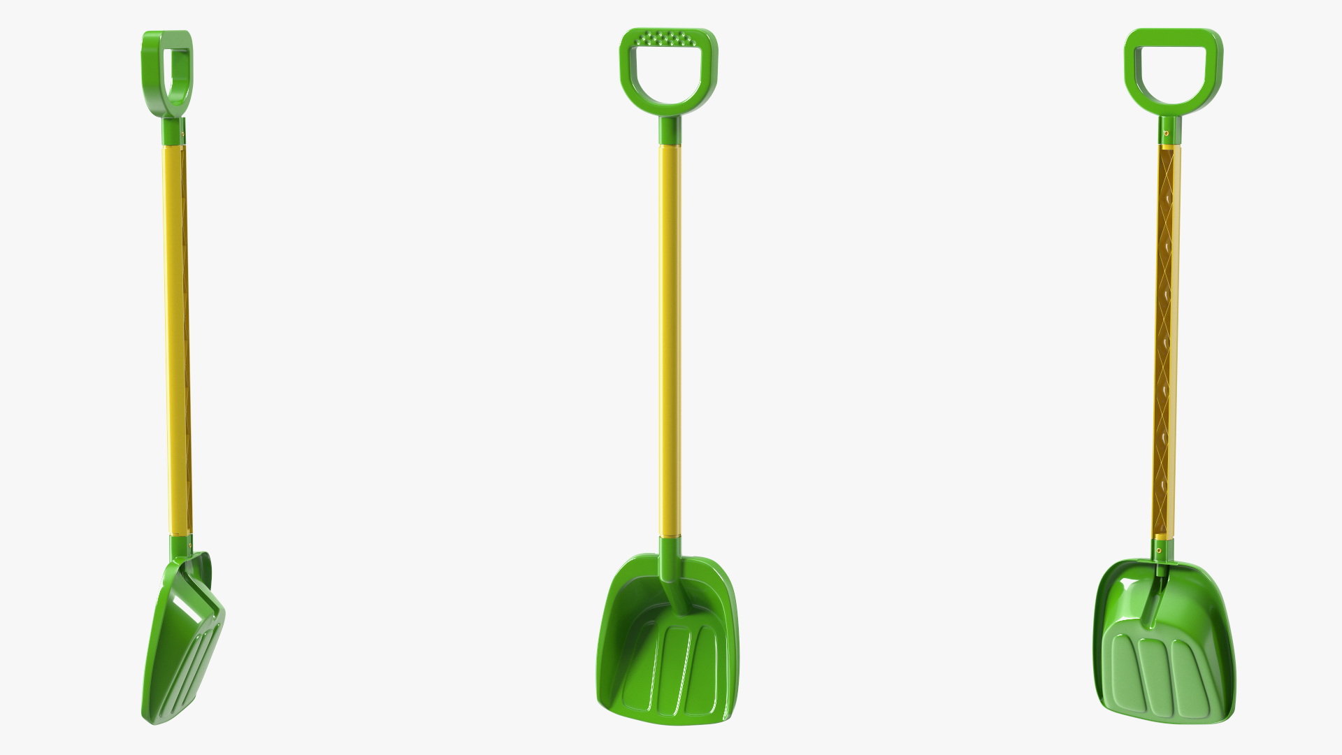 Kids Beach Shovel 3D