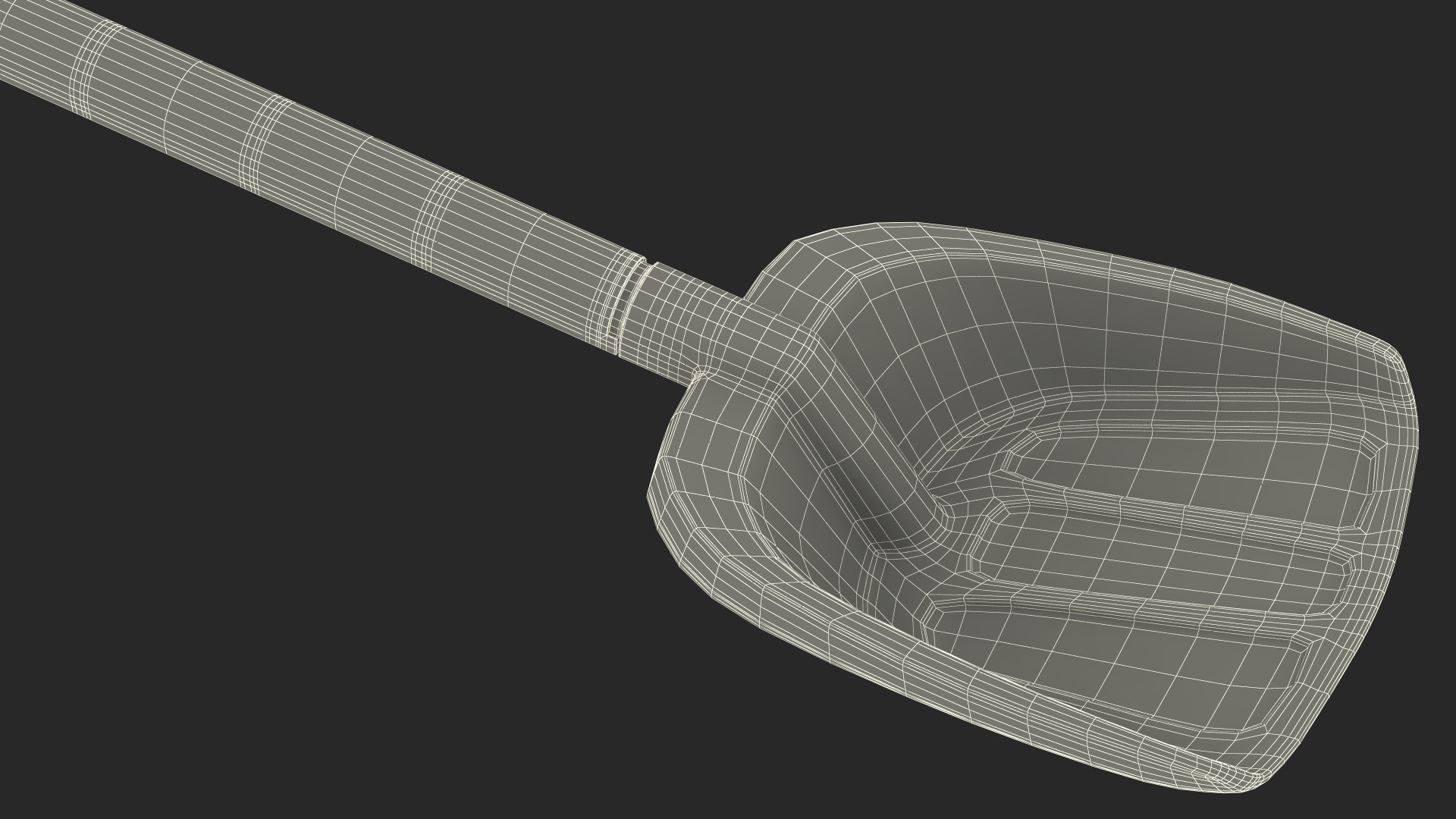 Kids Beach Shovel 3D