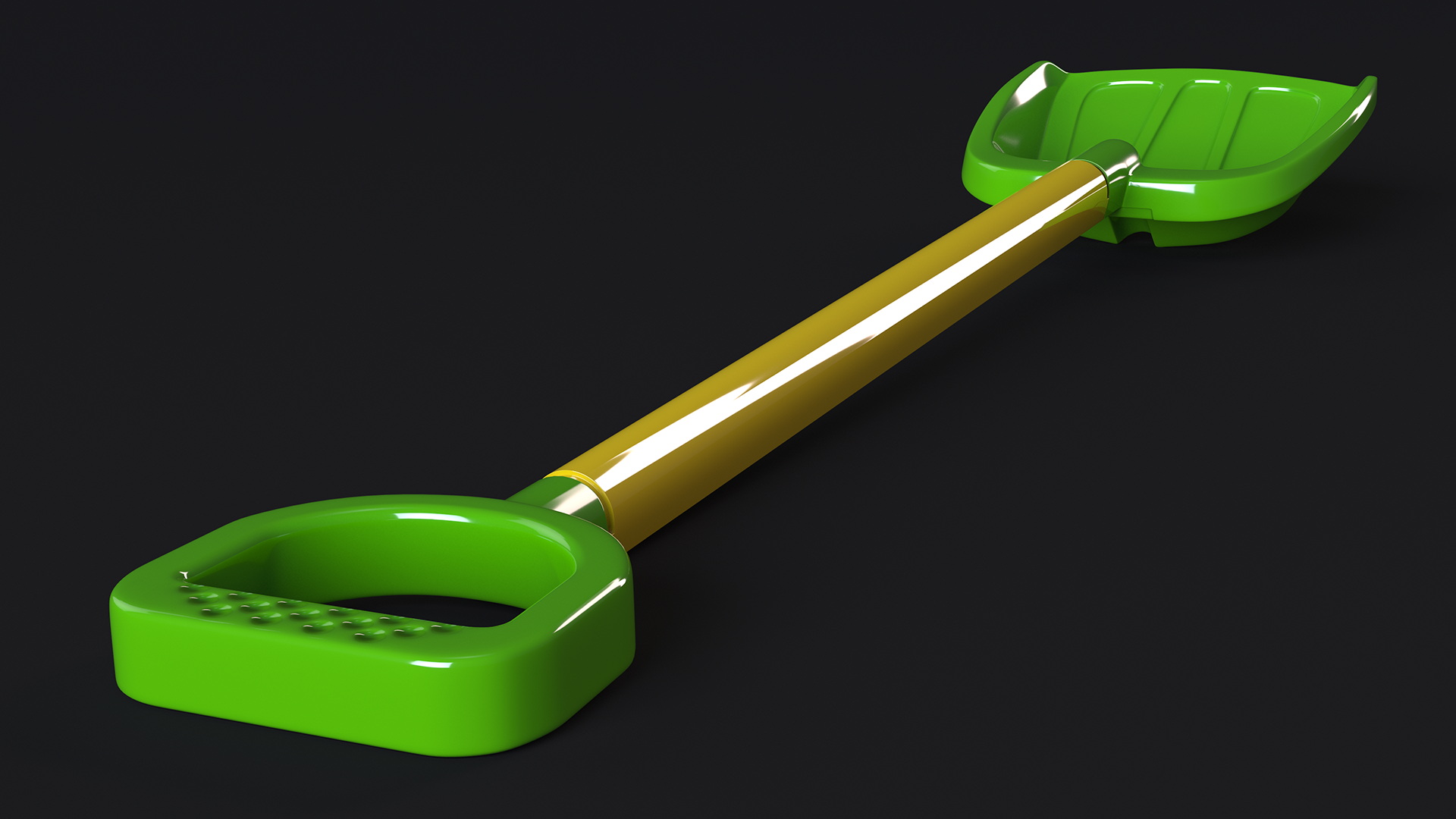 Kids Beach Shovel 3D