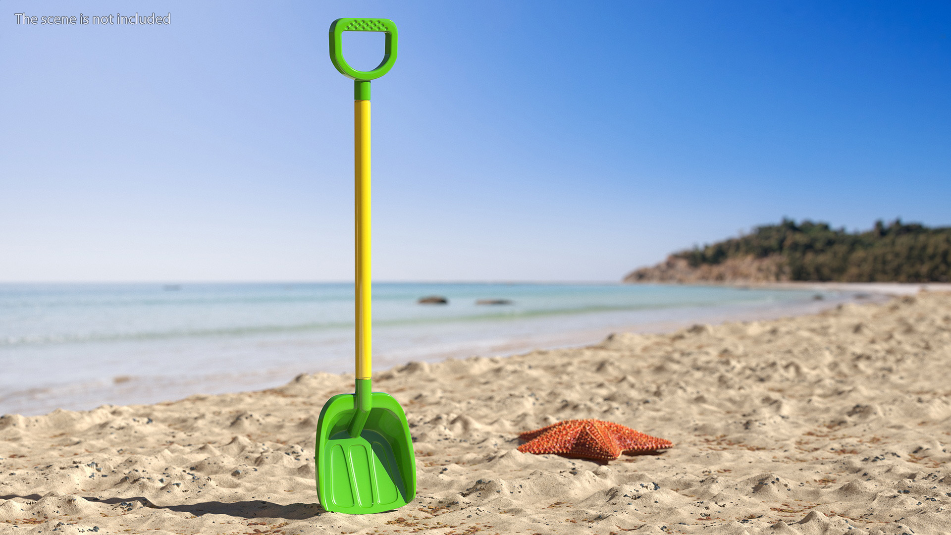 Kids Beach Shovel 3D