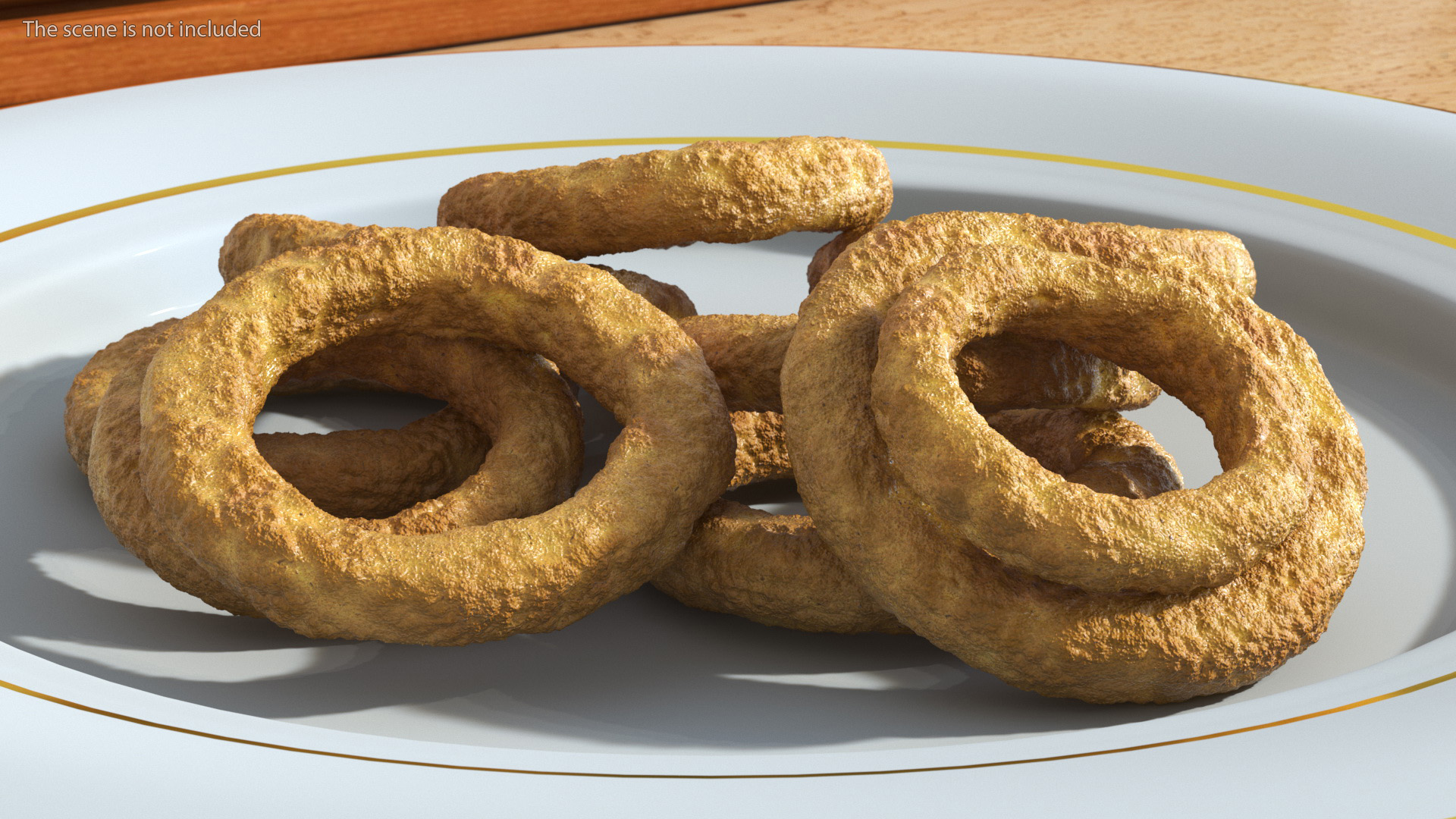 3D Onion Ring Chips