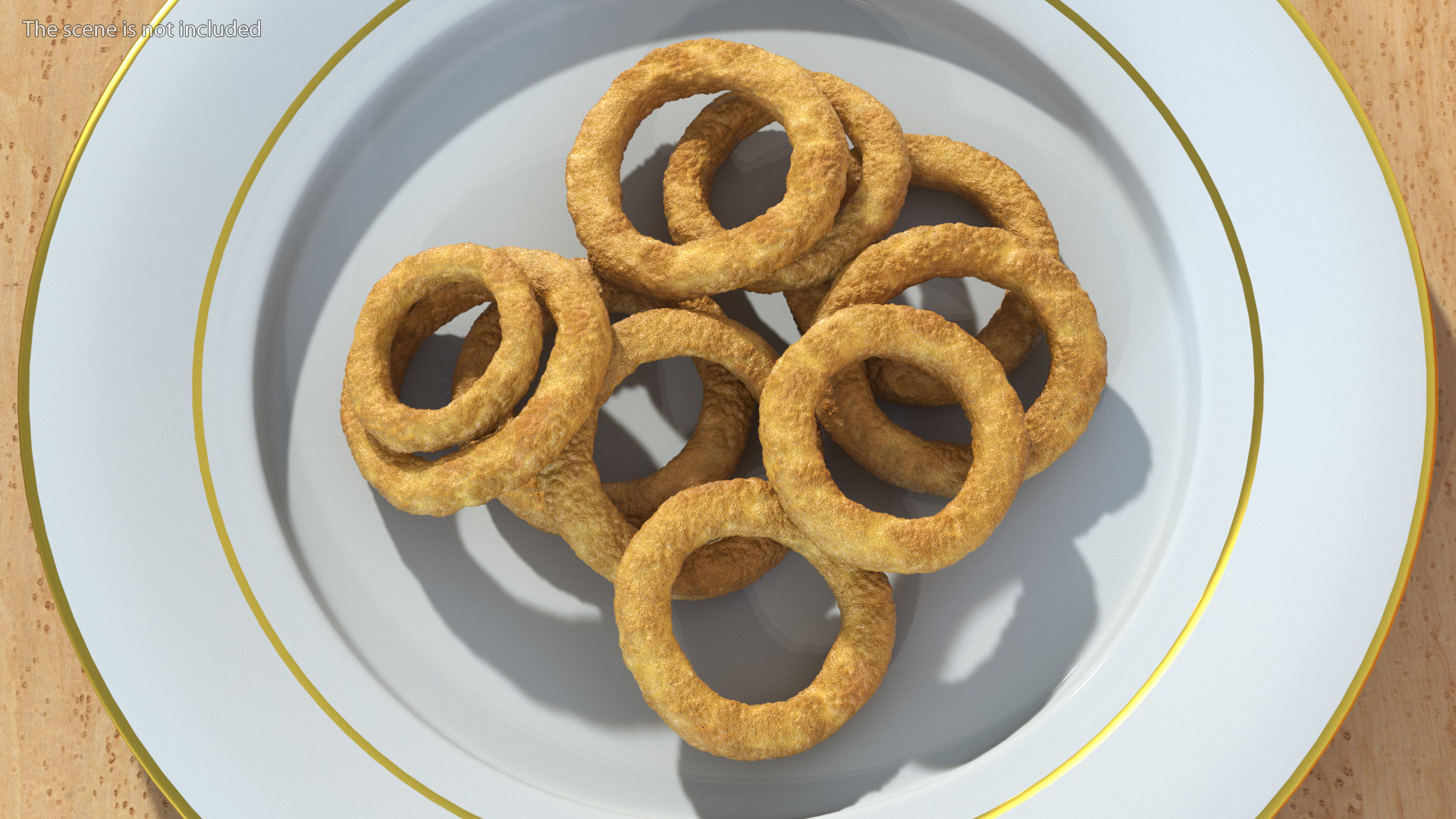 3D Onion Ring Chips