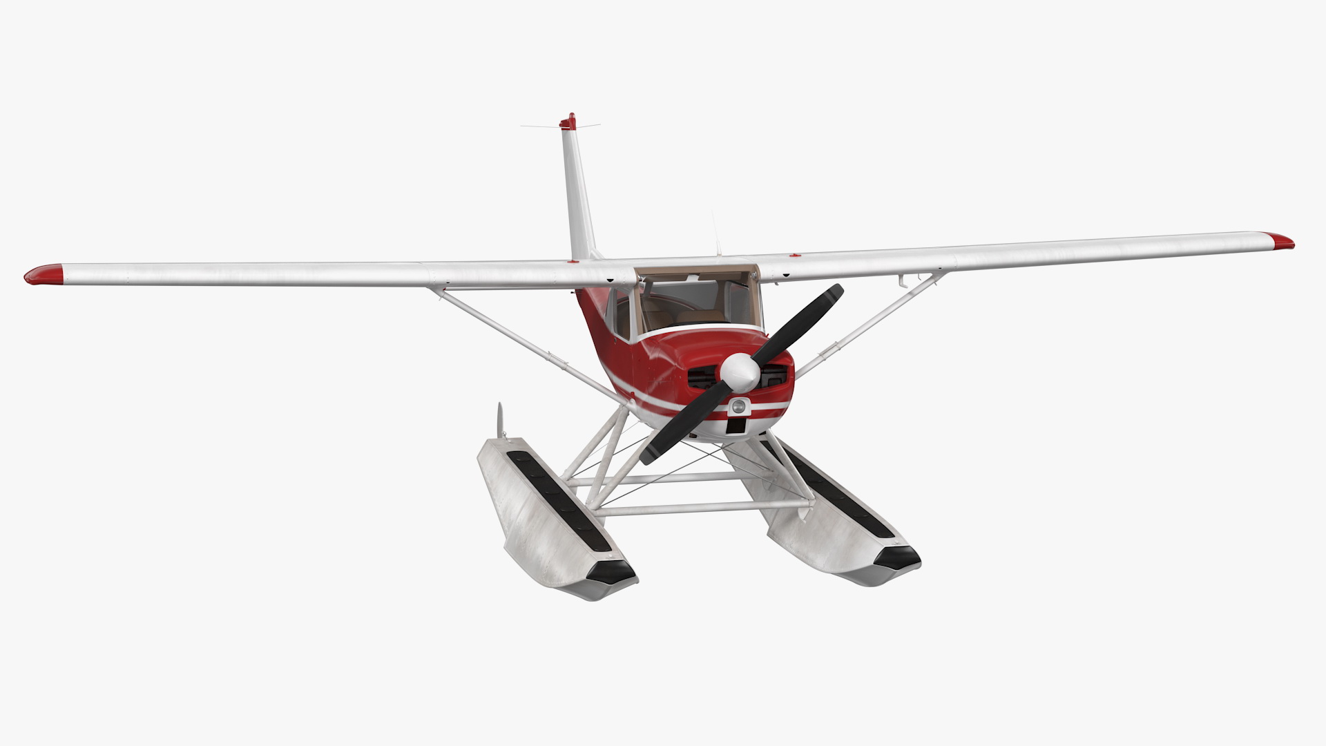3D model Civil Floatplane Aircraft