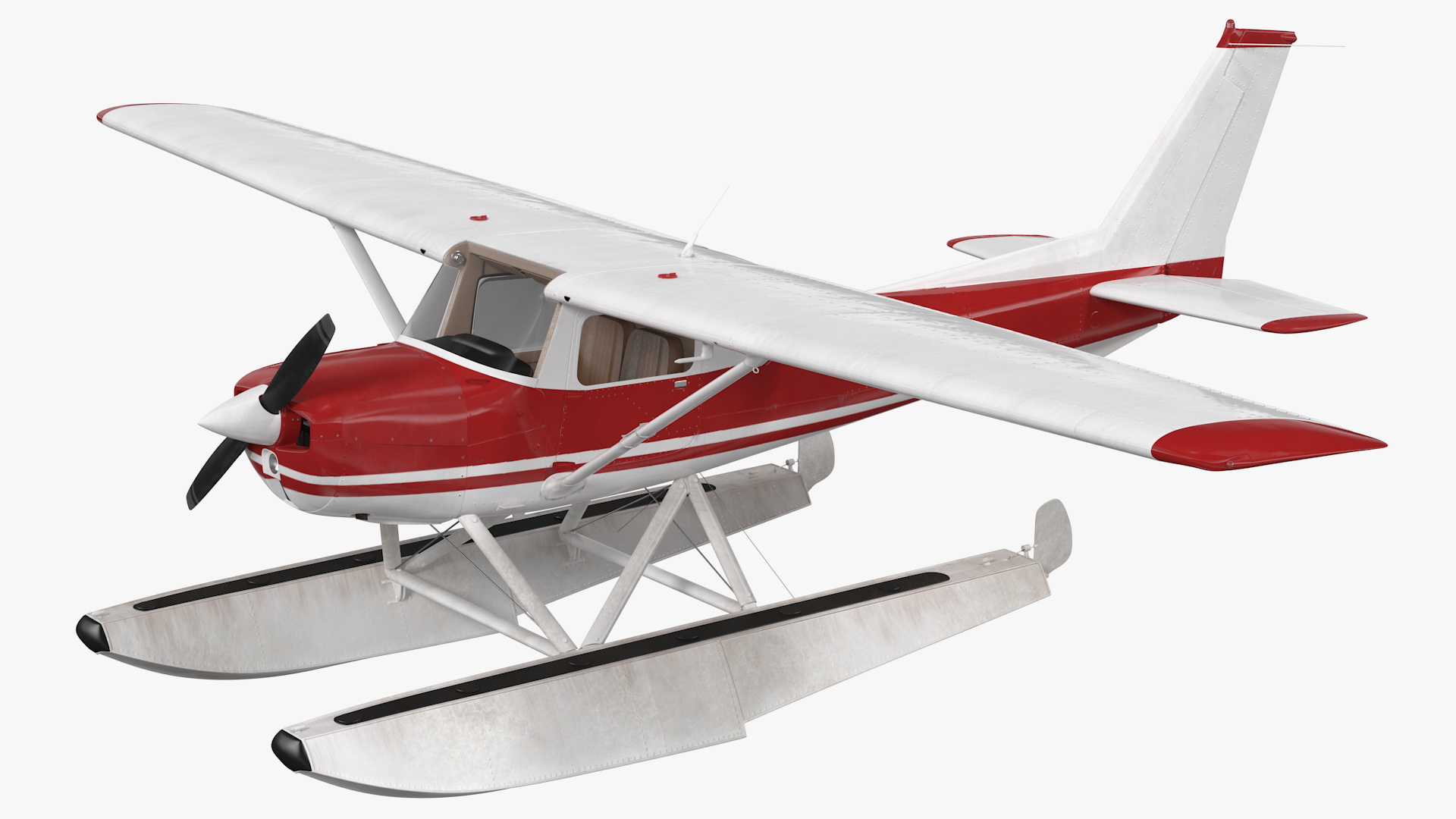 3D model Civil Floatplane Aircraft