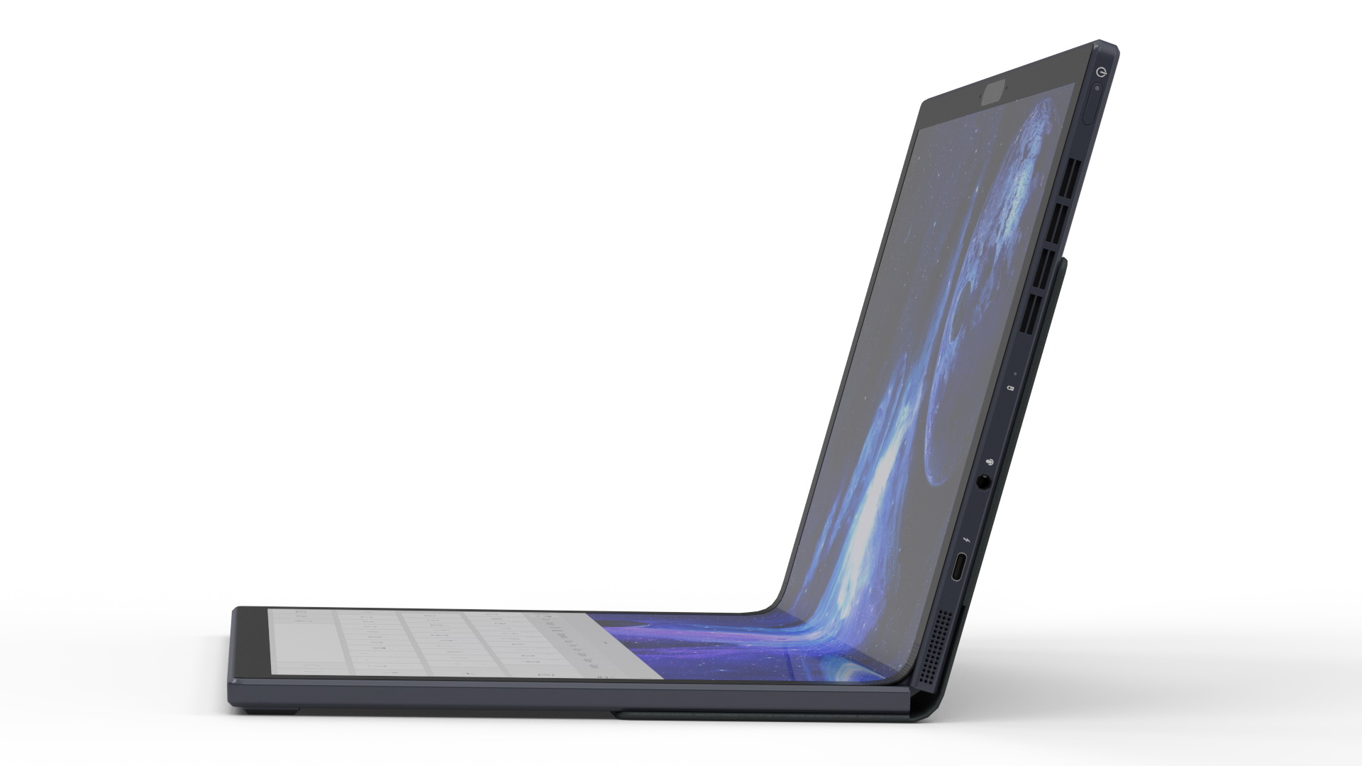 ASUS Zenbook 17 Keyboard on Screen 3D model