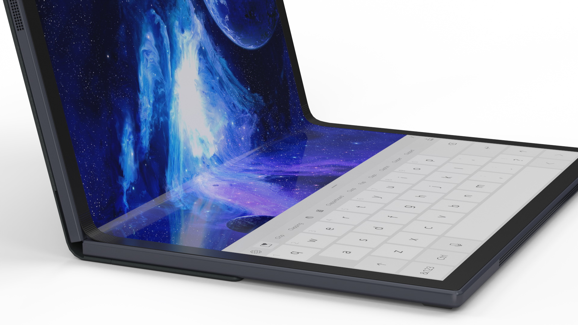 ASUS Zenbook 17 Keyboard on Screen 3D model