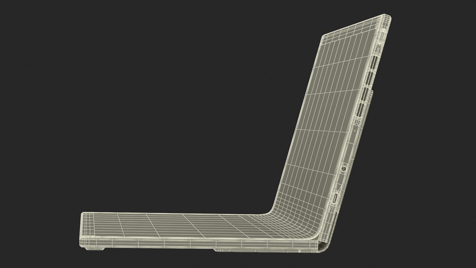 ASUS Zenbook 17 Keyboard on Screen 3D model