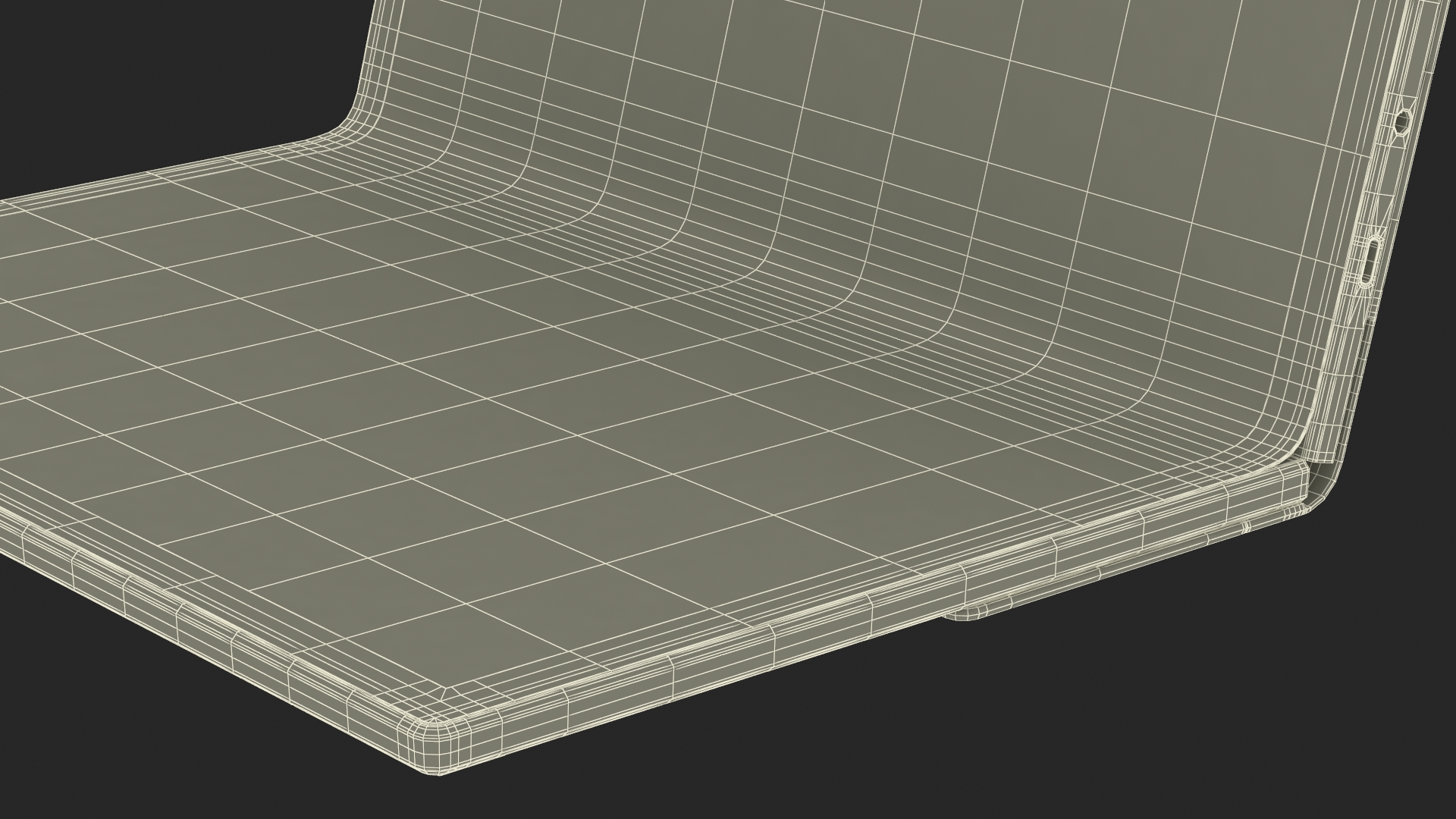 ASUS Zenbook 17 Keyboard on Screen 3D model