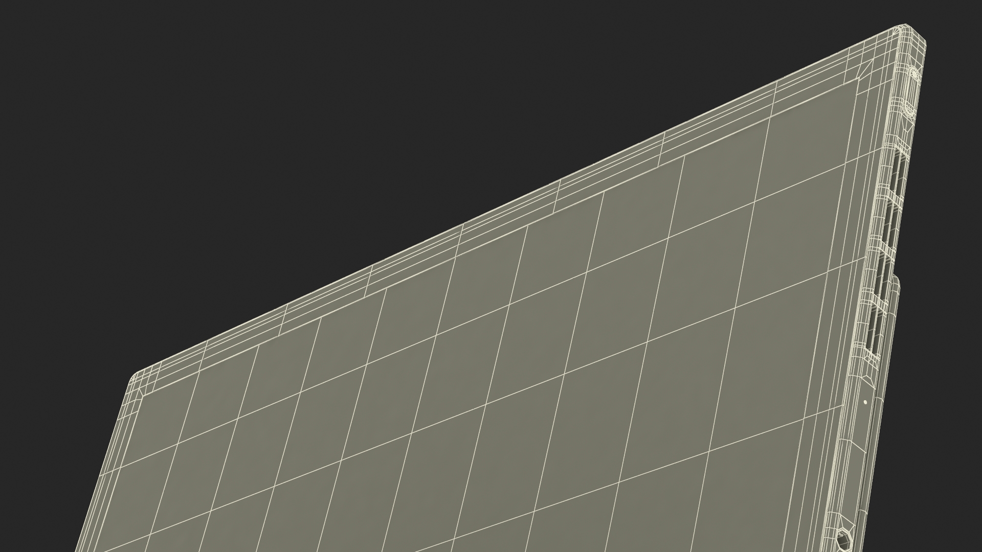 ASUS Zenbook 17 Keyboard on Screen 3D model