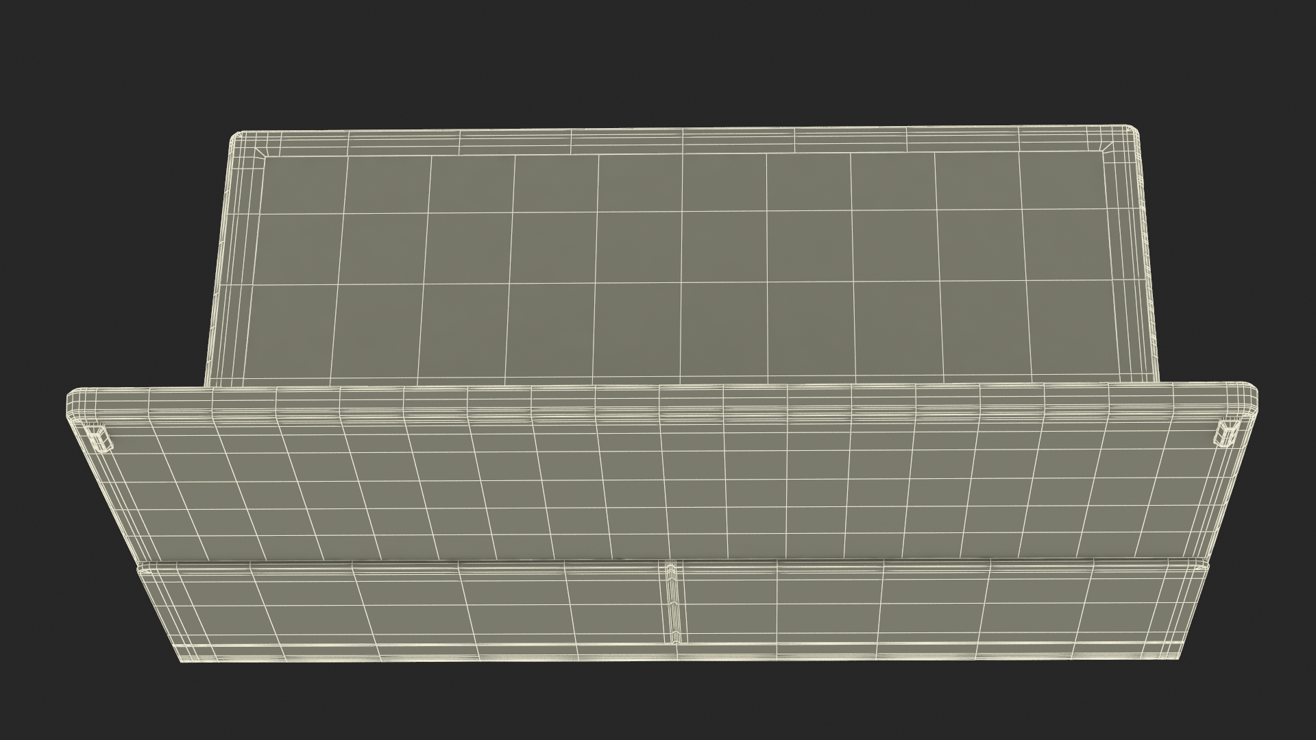 ASUS Zenbook 17 Keyboard on Screen 3D model
