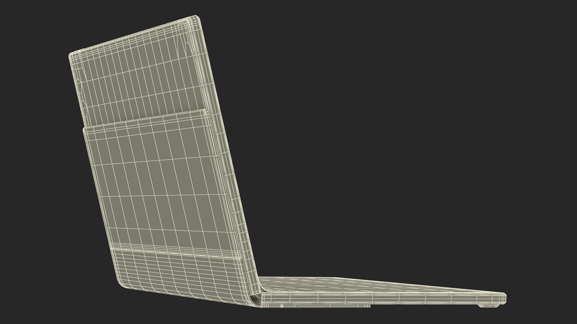 ASUS Zenbook 17 Keyboard on Screen 3D model