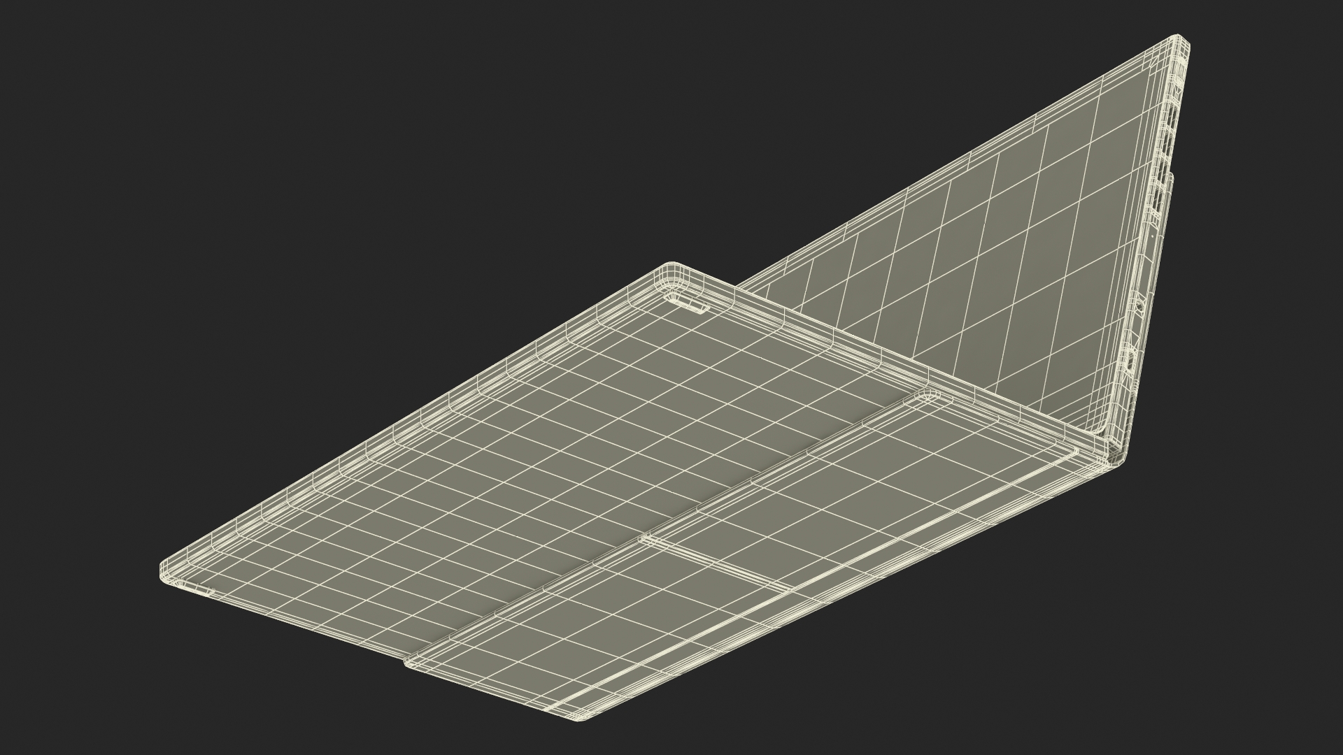 ASUS Zenbook 17 Keyboard on Screen 3D model