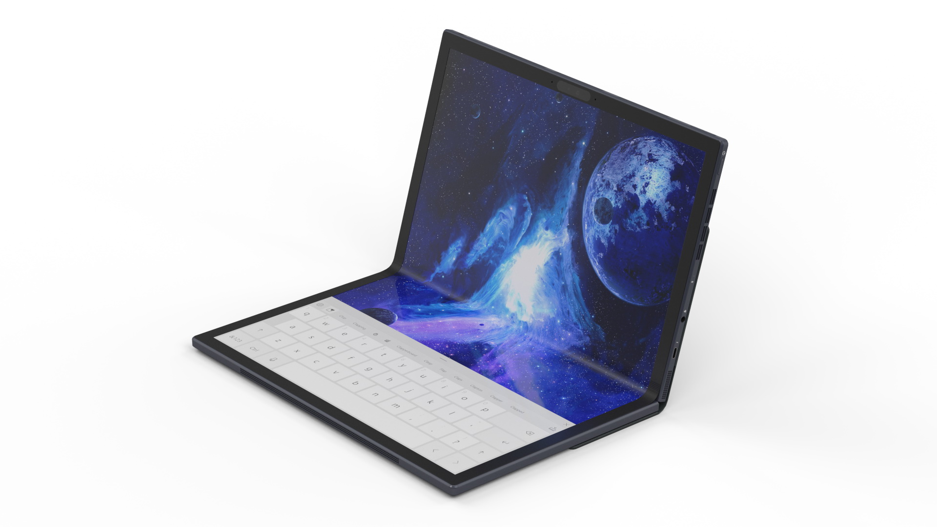 ASUS Zenbook 17 Keyboard on Screen 3D model