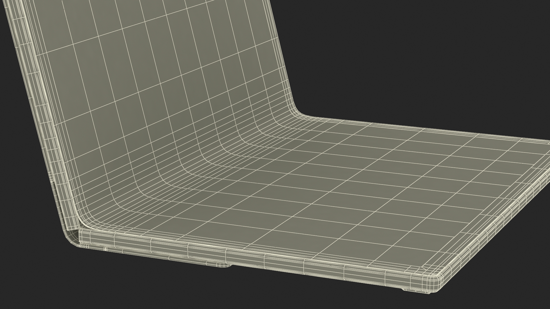 ASUS Zenbook 17 Keyboard on Screen 3D model