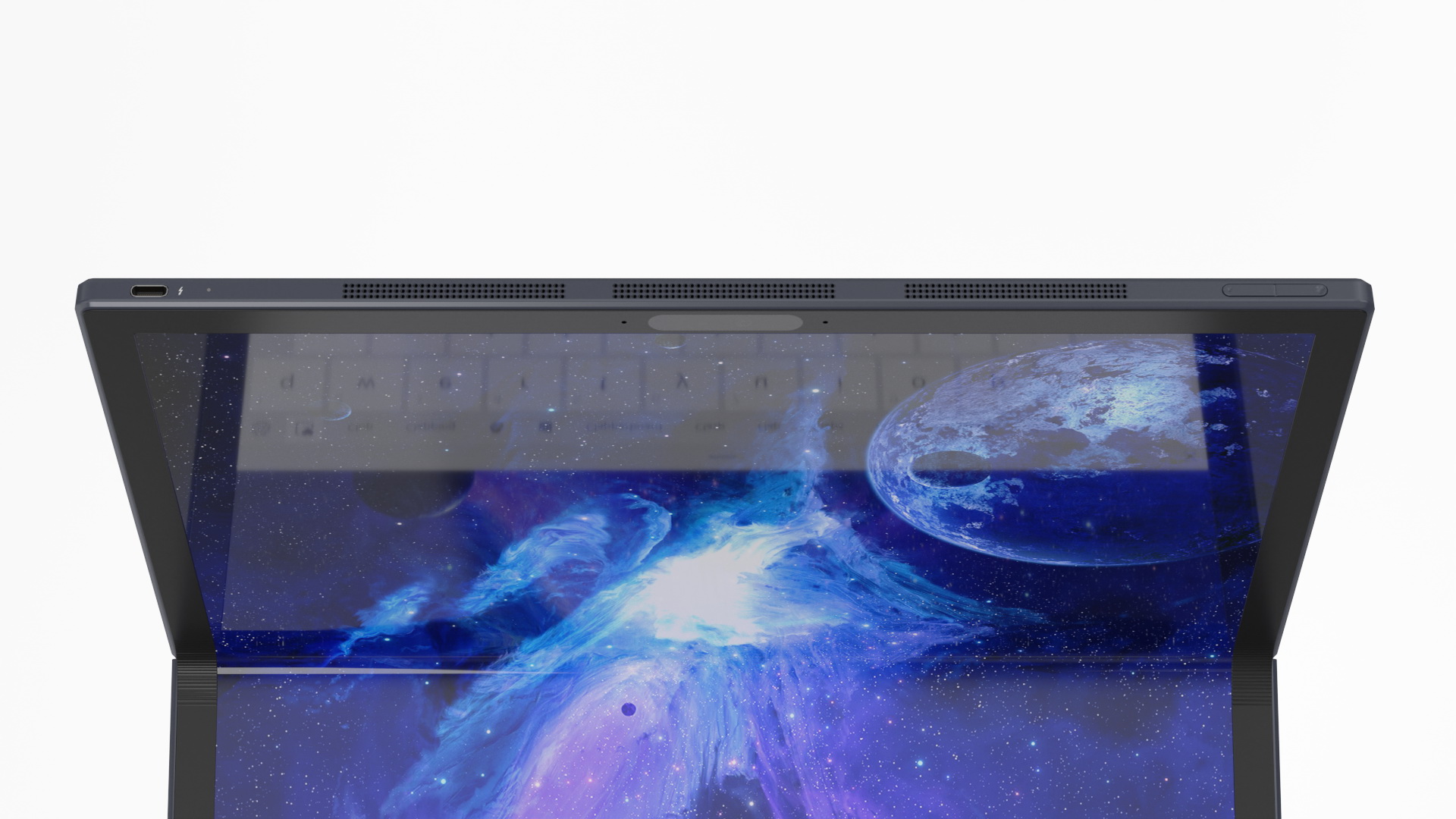 ASUS Zenbook 17 Keyboard on Screen 3D model