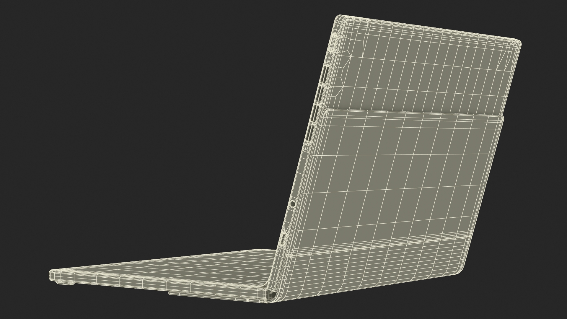 ASUS Zenbook 17 Keyboard on Screen 3D model