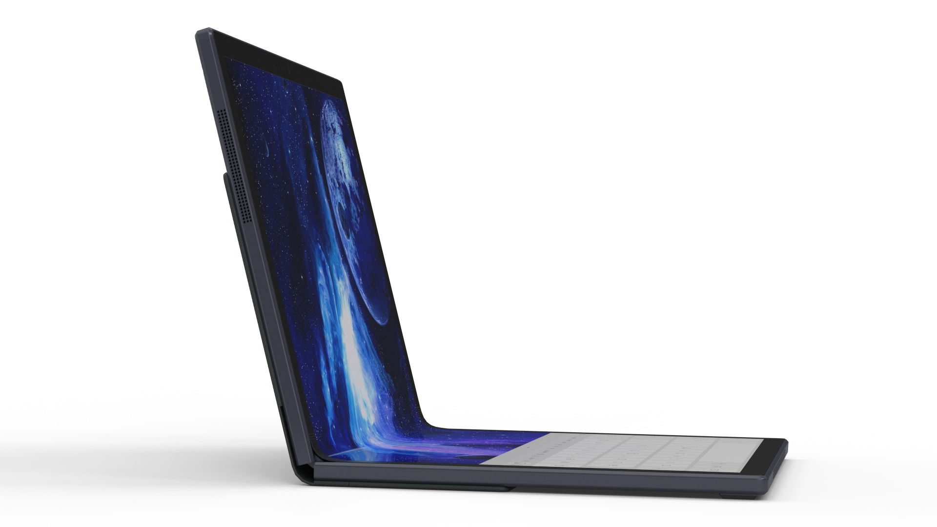 ASUS Zenbook 17 Keyboard on Screen 3D model