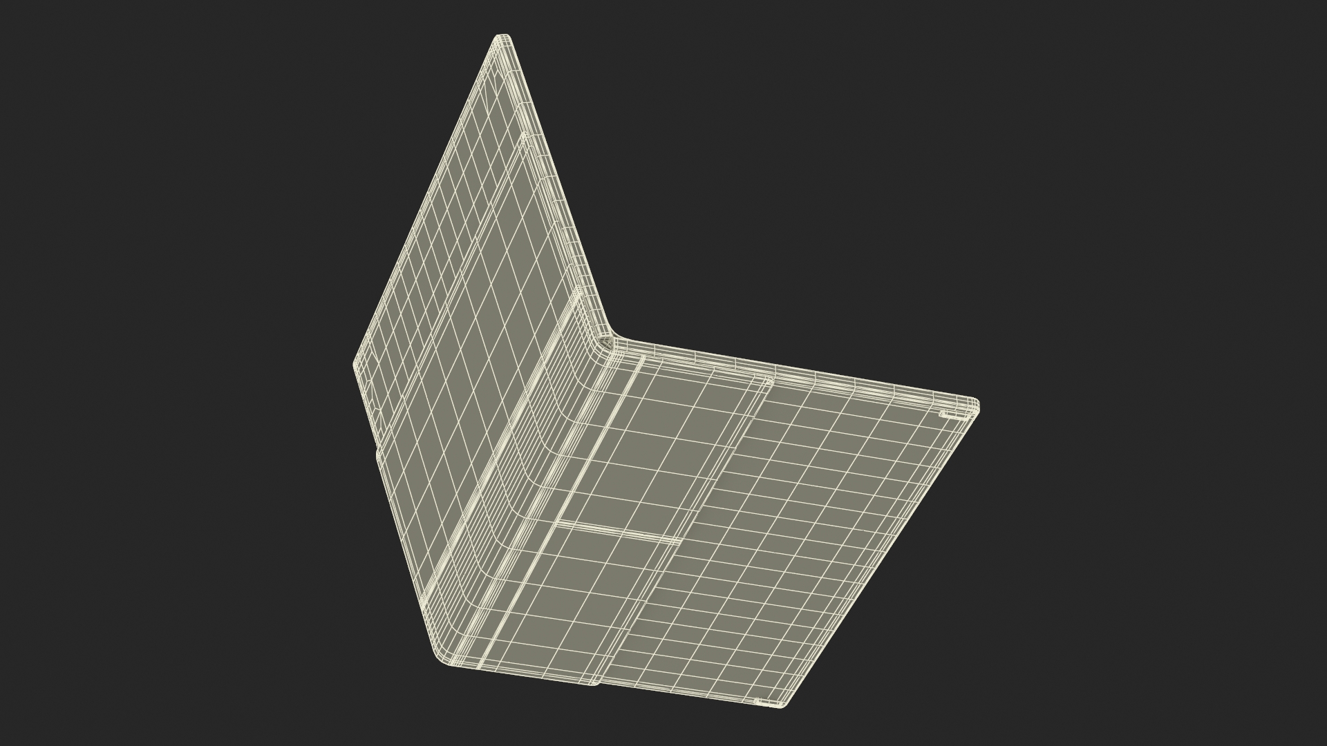 ASUS Zenbook 17 Keyboard on Screen 3D model