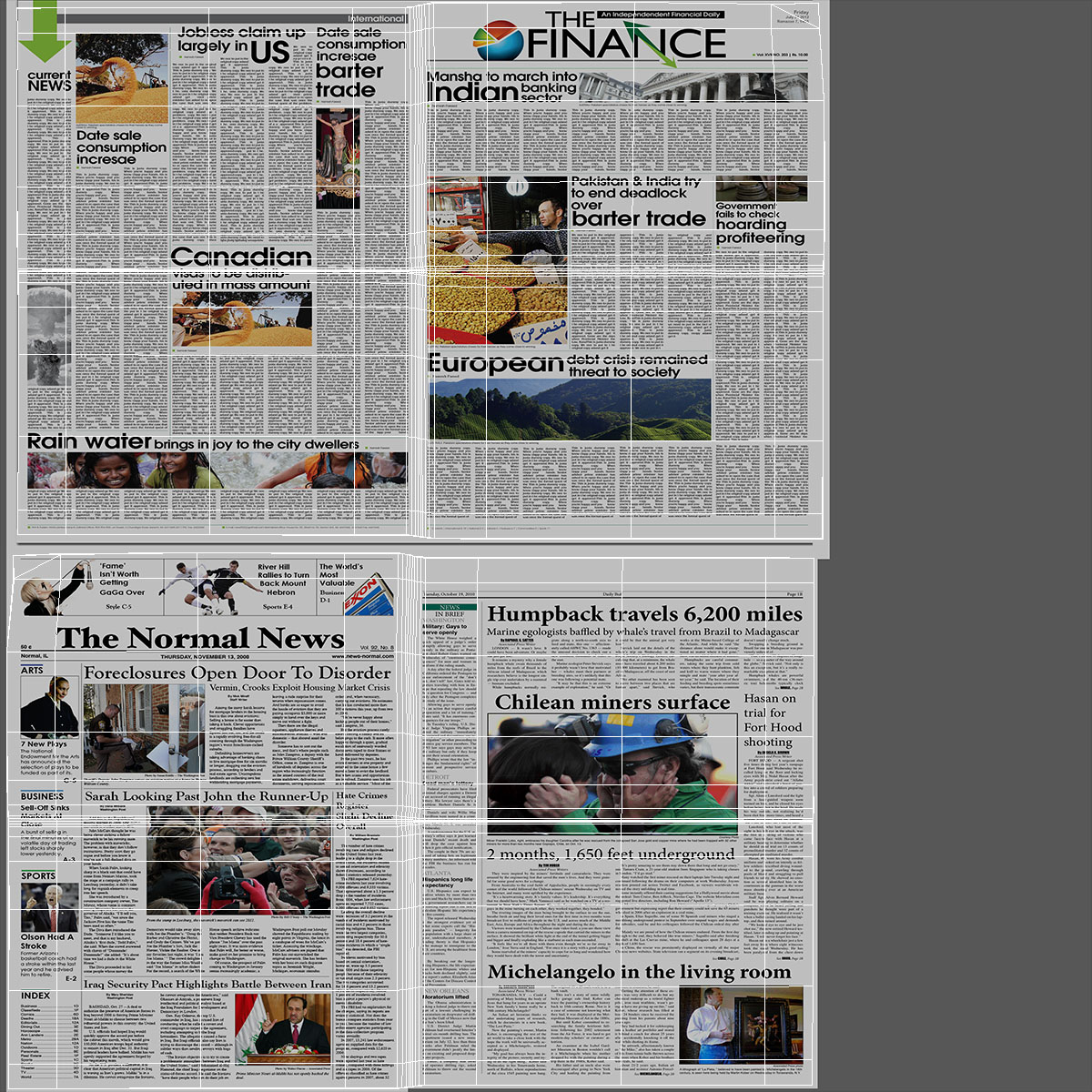 3D model Daily Newspaper