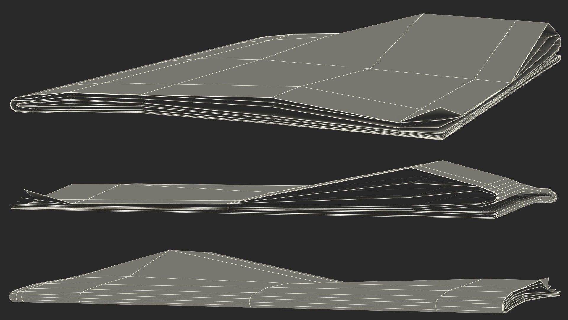 3D model Daily Newspaper