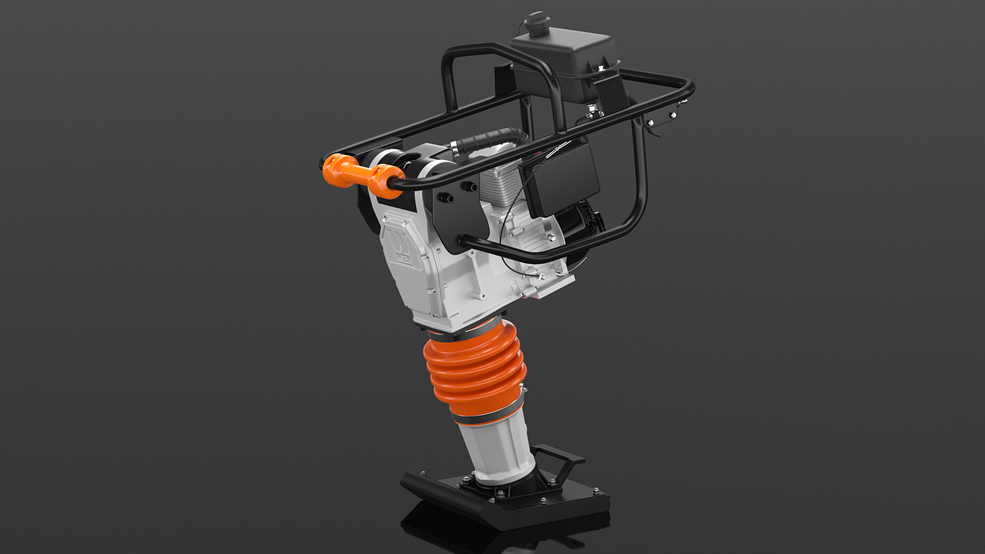 3D WEN 56040 Jumping Jack Tamping Rammer Clean model