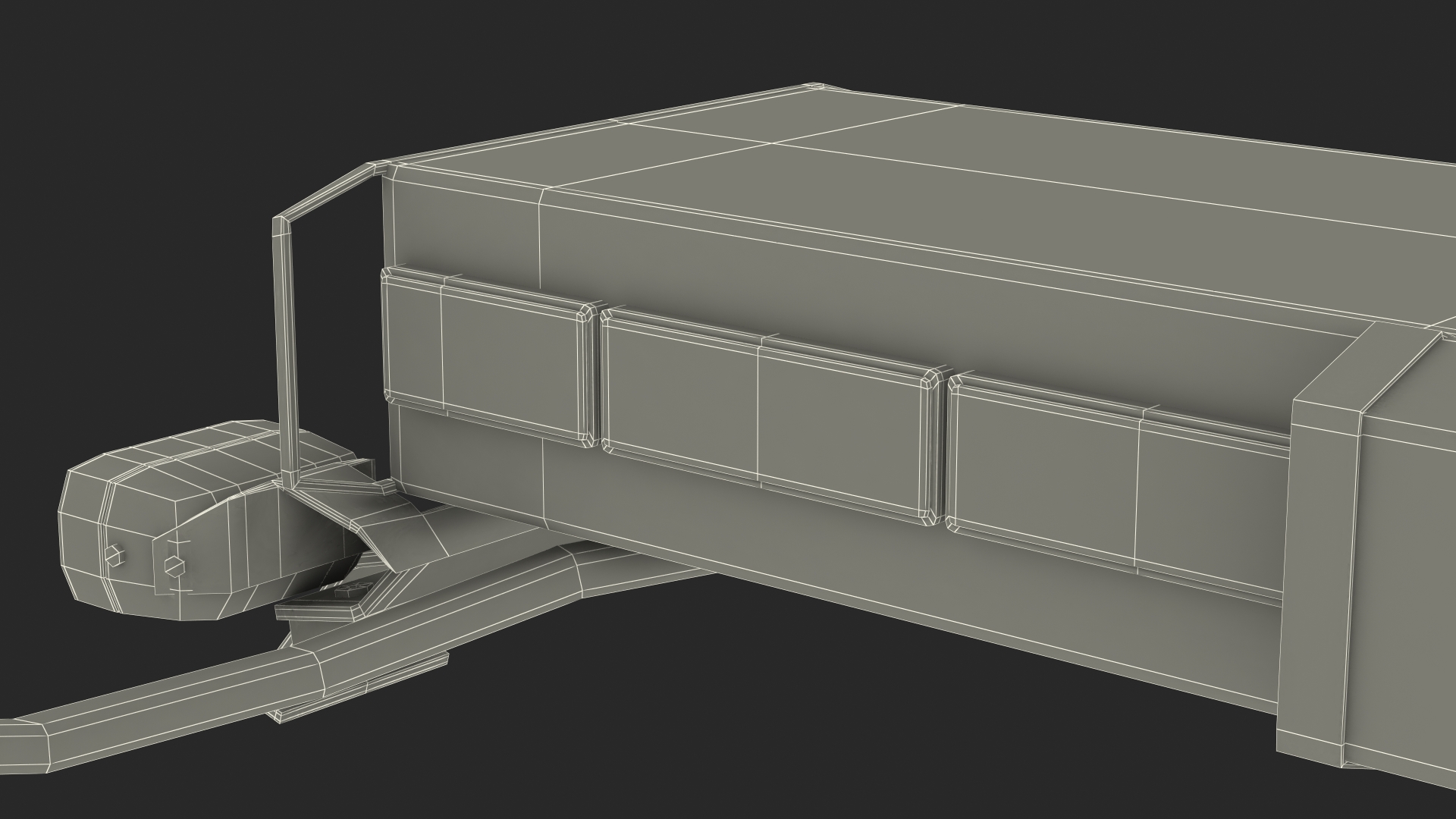 3D model Police Vehicle Light Bars