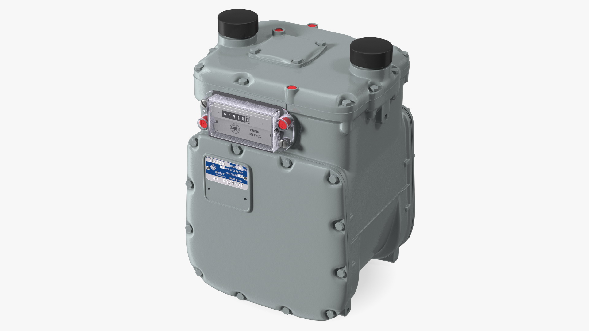 3D Diaphragm Gas Meter Elster