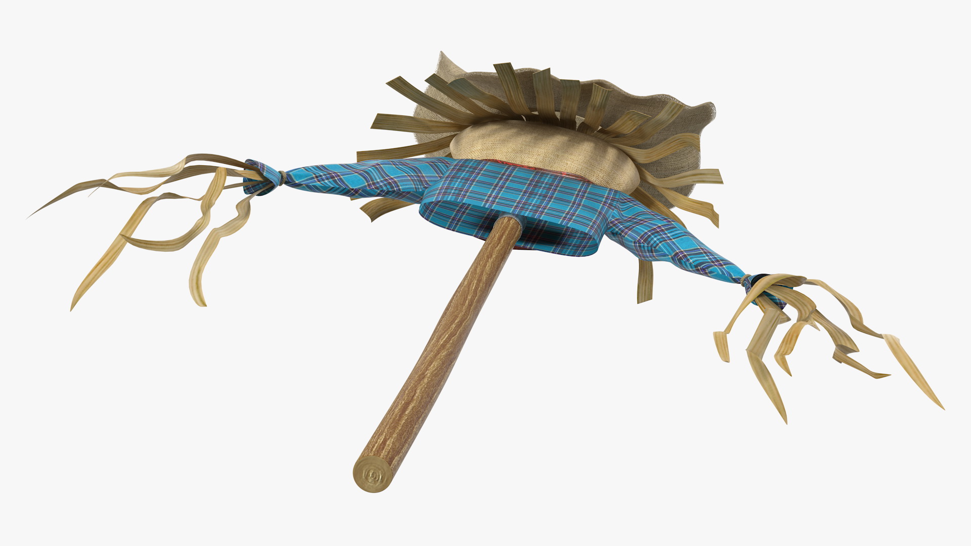 Halloween Harvest Scarecrow Decoration Scarecrow Stick 3D model