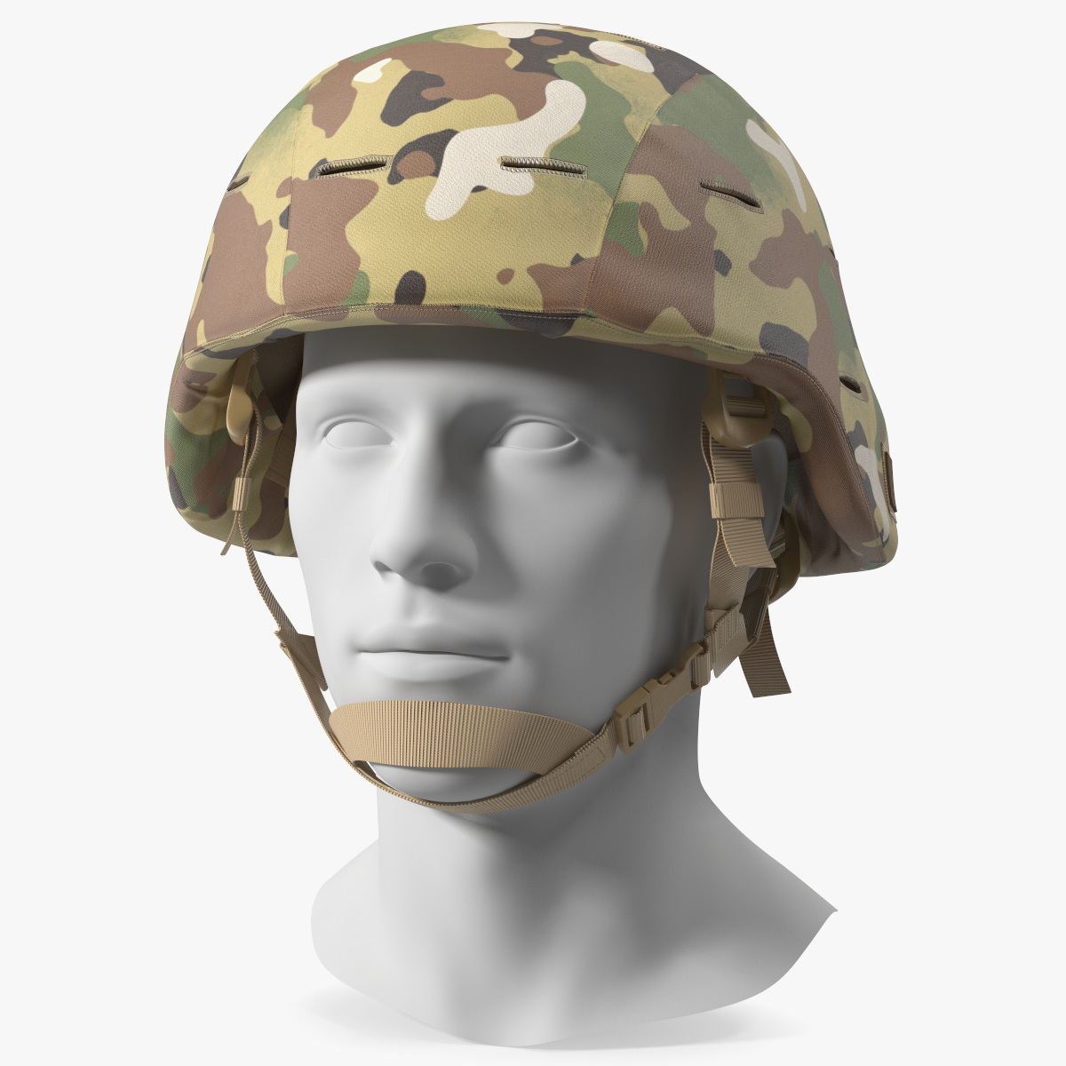 Advanced Combat Helmet Yellow Camo, view 9