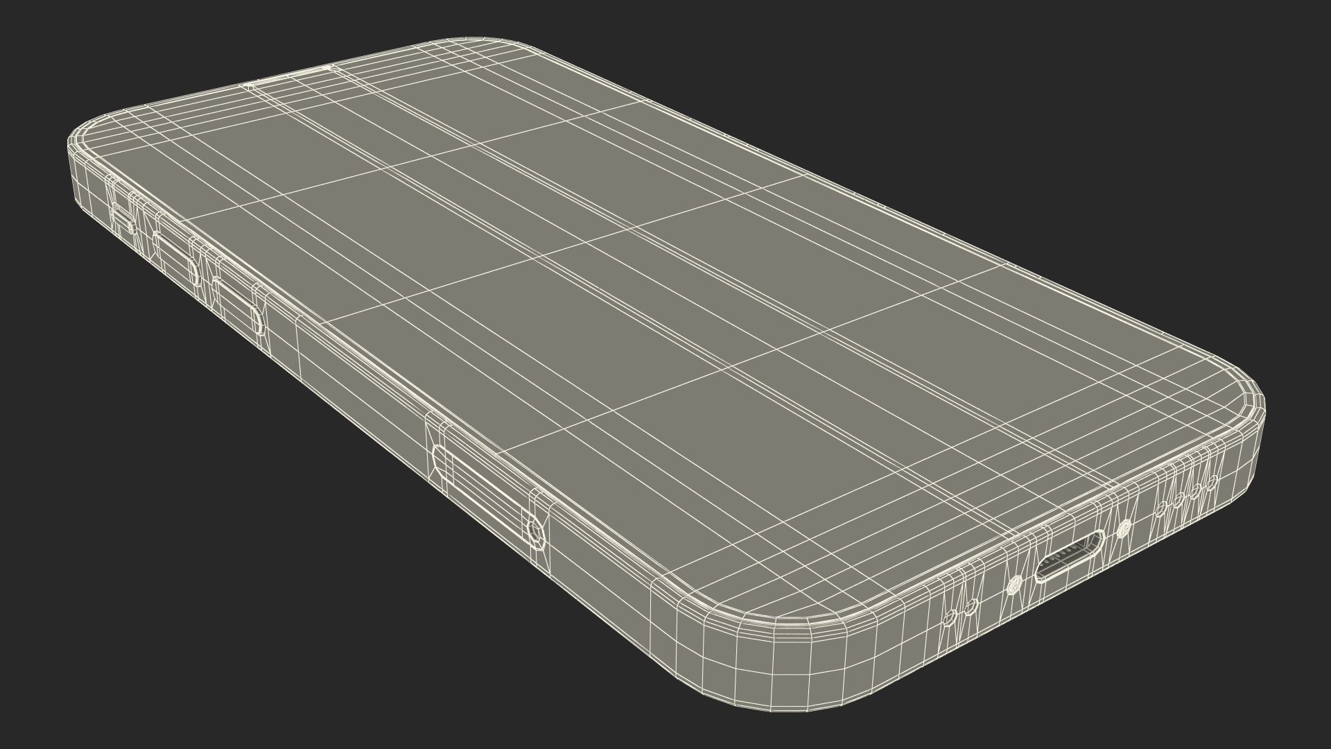Apple iPhone 13 Mini Midnight 3D model