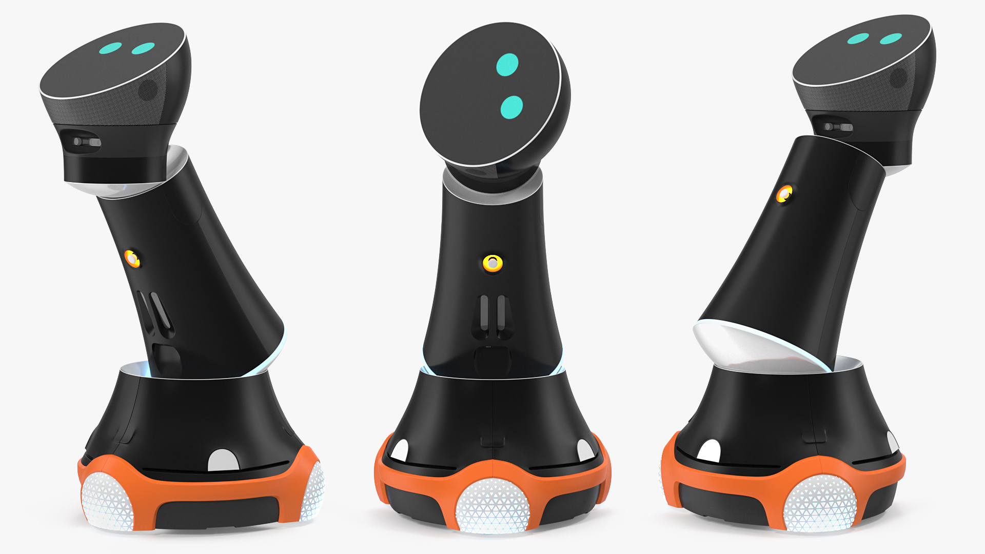 3D model Service Robot Rigged