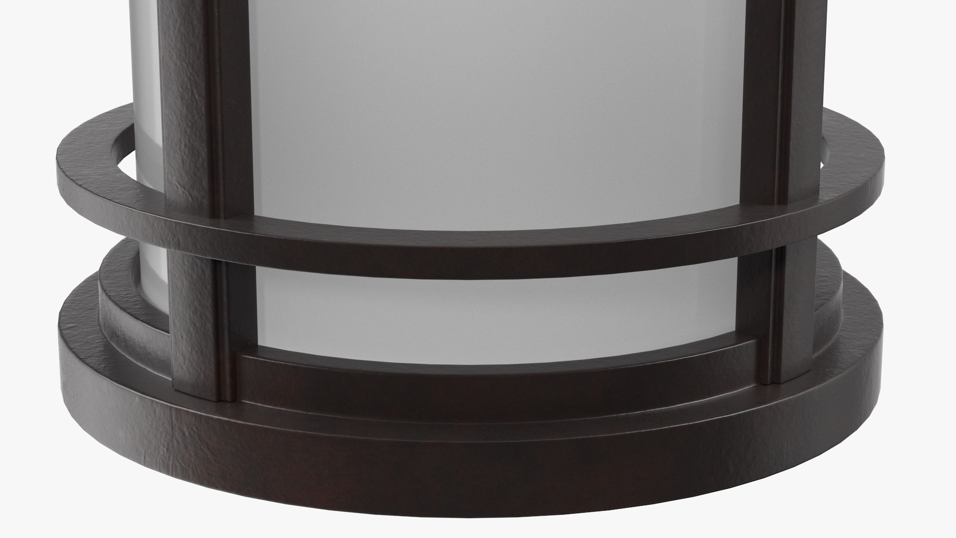 3D Vintage Decorative Street Wall Lantern model