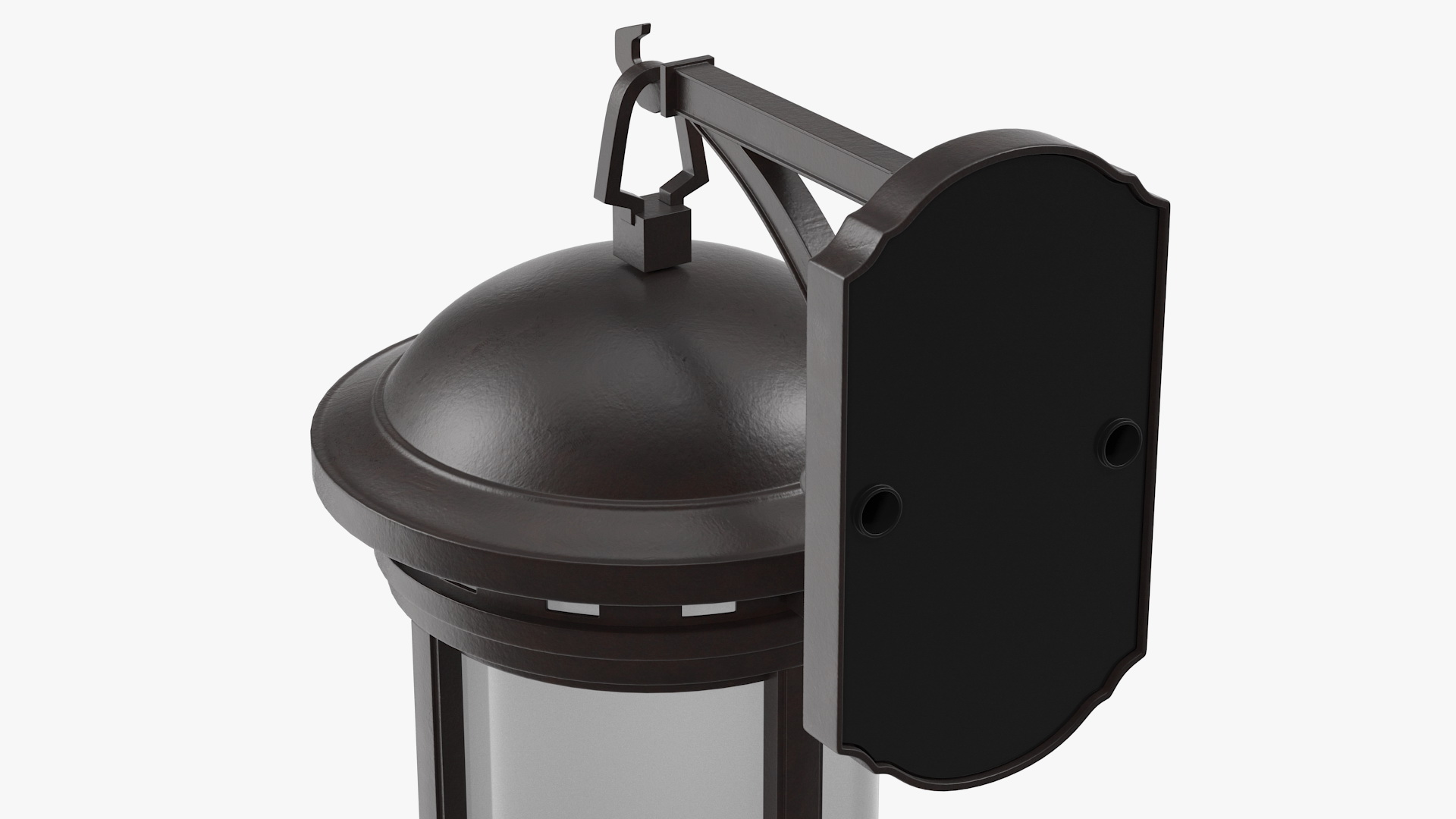3D Vintage Decorative Street Wall Lantern model