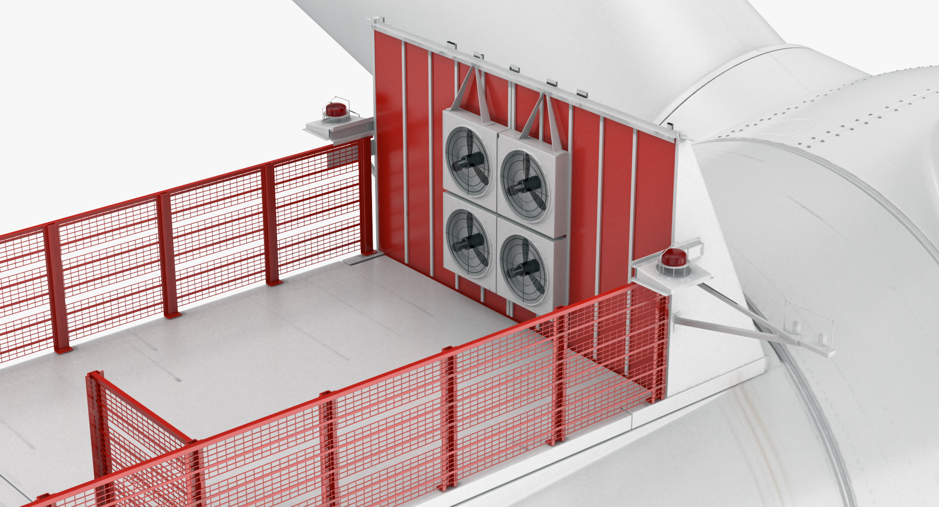 3D model Offshore Wind Power Turbine Generic
