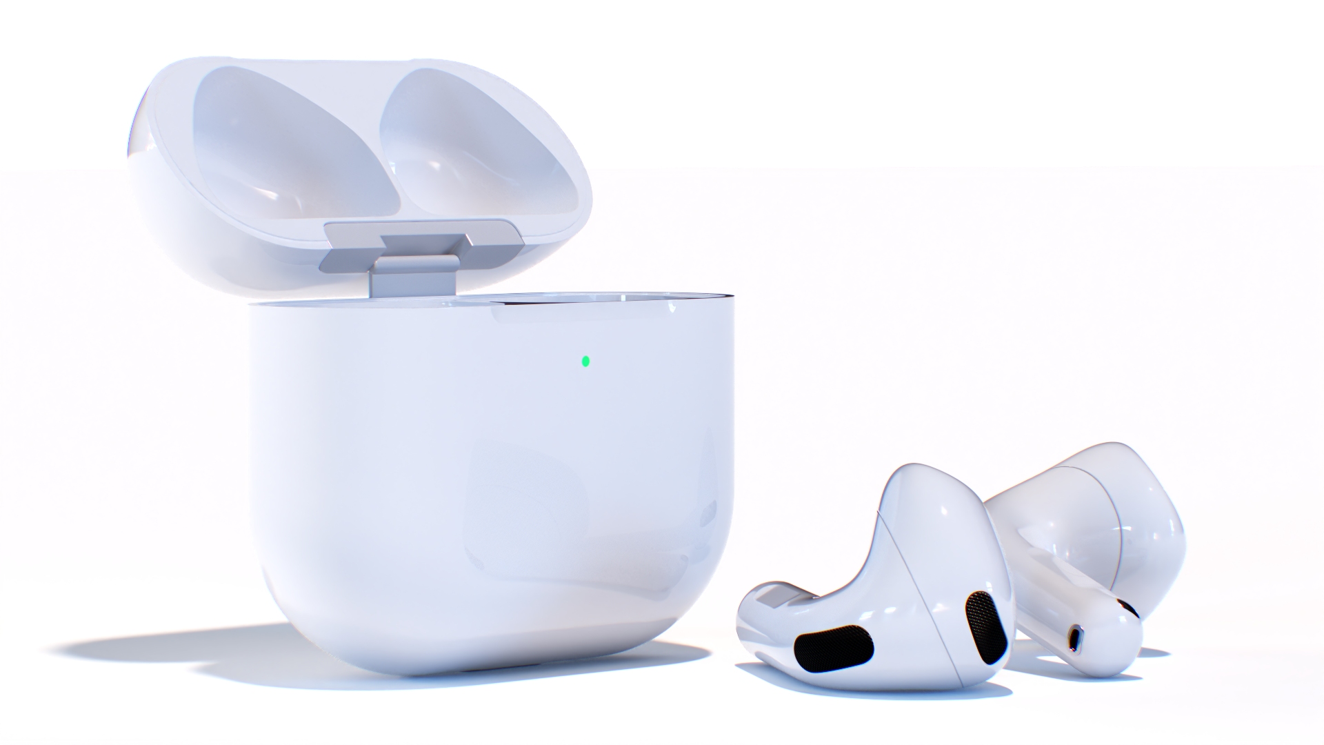 3D model Apple AirPods 4