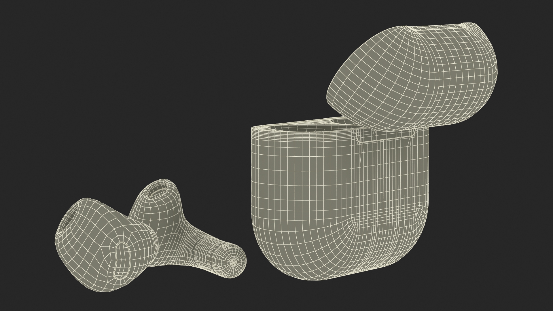 3D model Apple AirPods 4