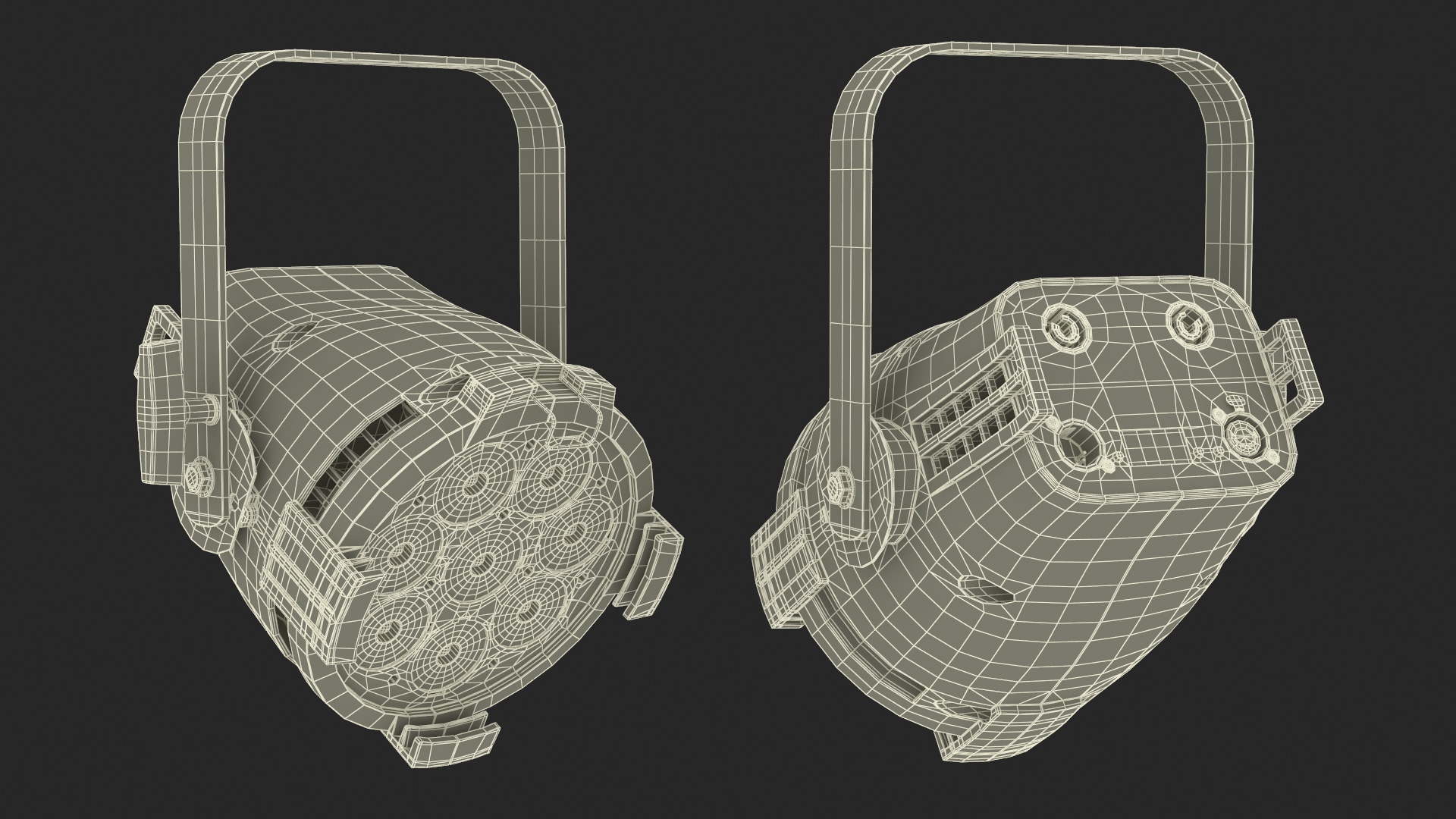 3D Studio Truss Modular Light System model