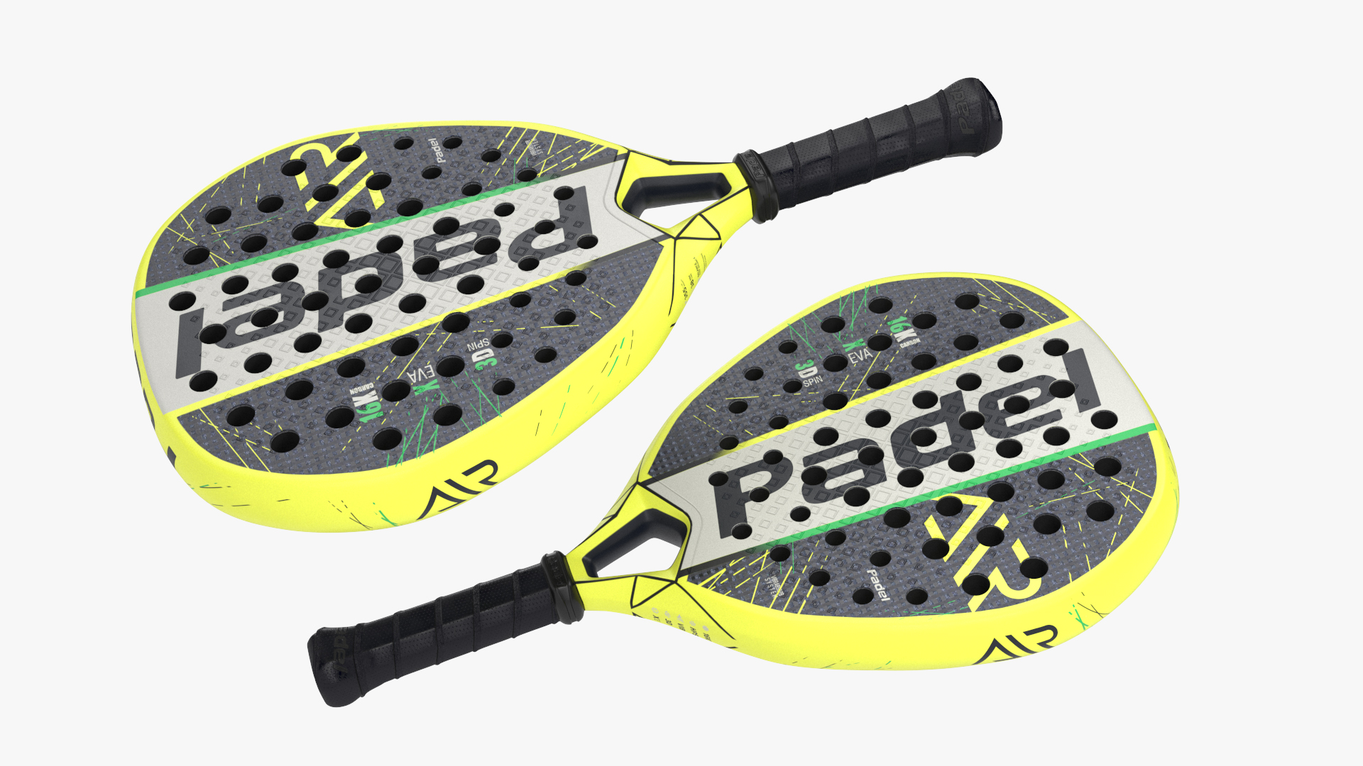 Padel Tennis Racket Generic 3D