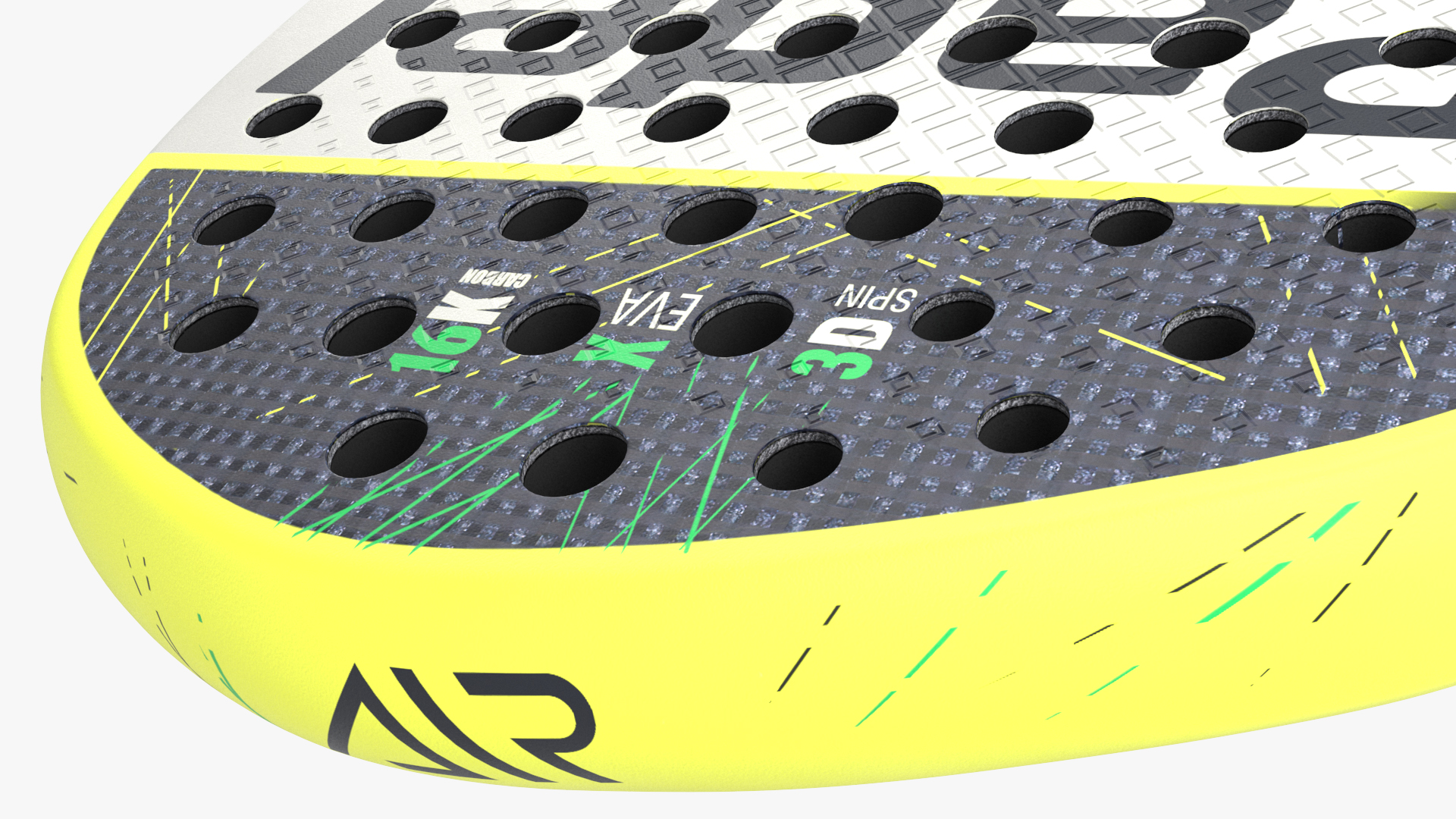 Padel Tennis Racket Generic 3D